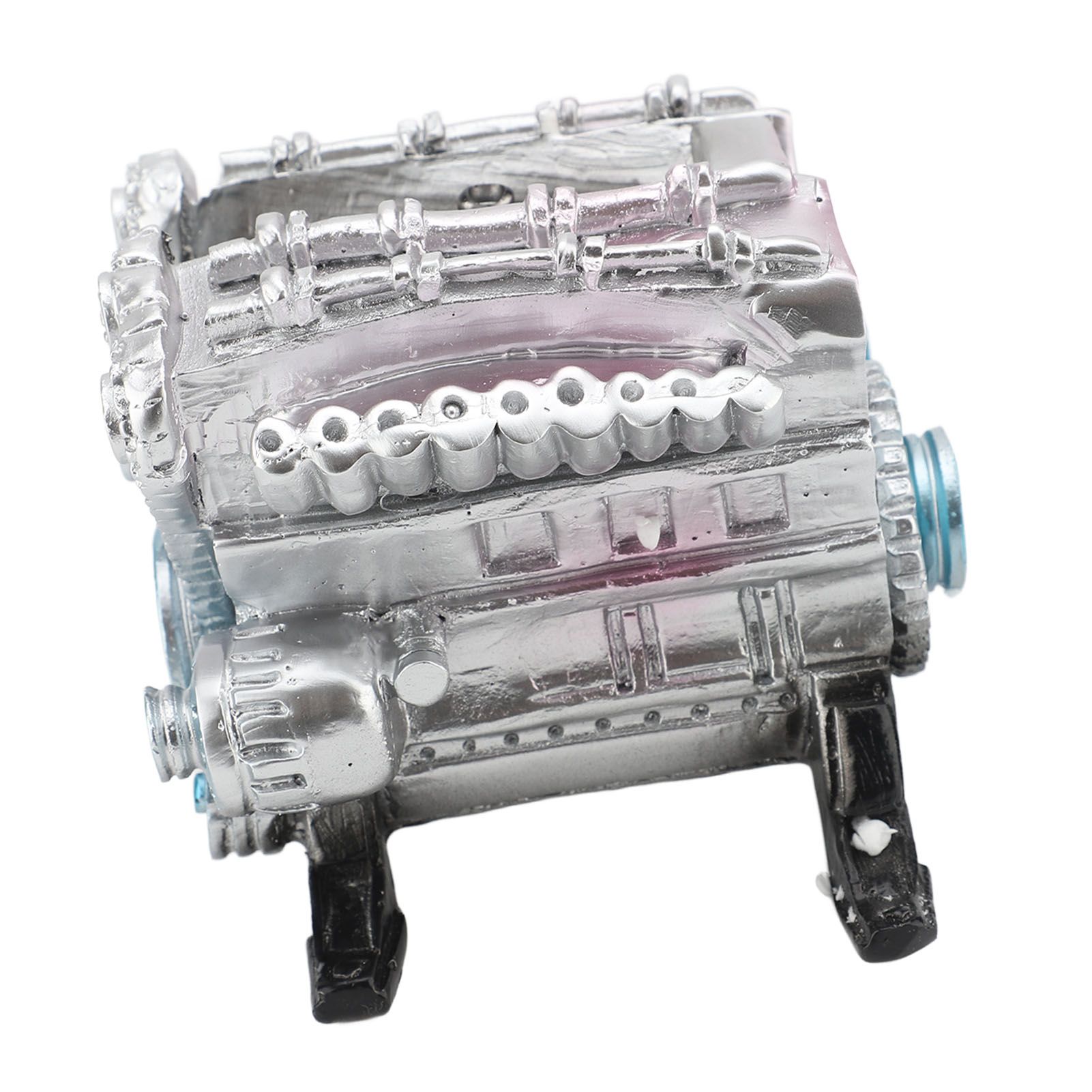8 Cylinder Engine Model Creative Simulation Resin Car Engine for Ornaments view 11