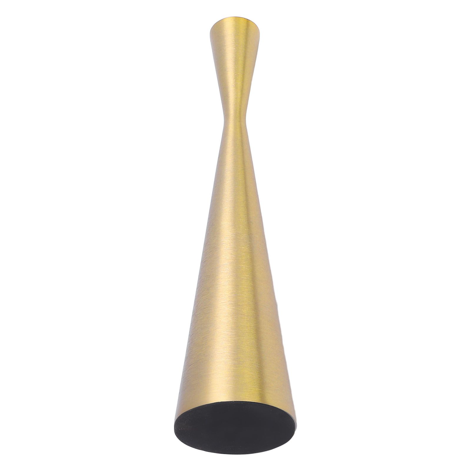 Geometric Candle Holder Aluminum Gold Taper Candlestick Holder Decor for 3cm view 11