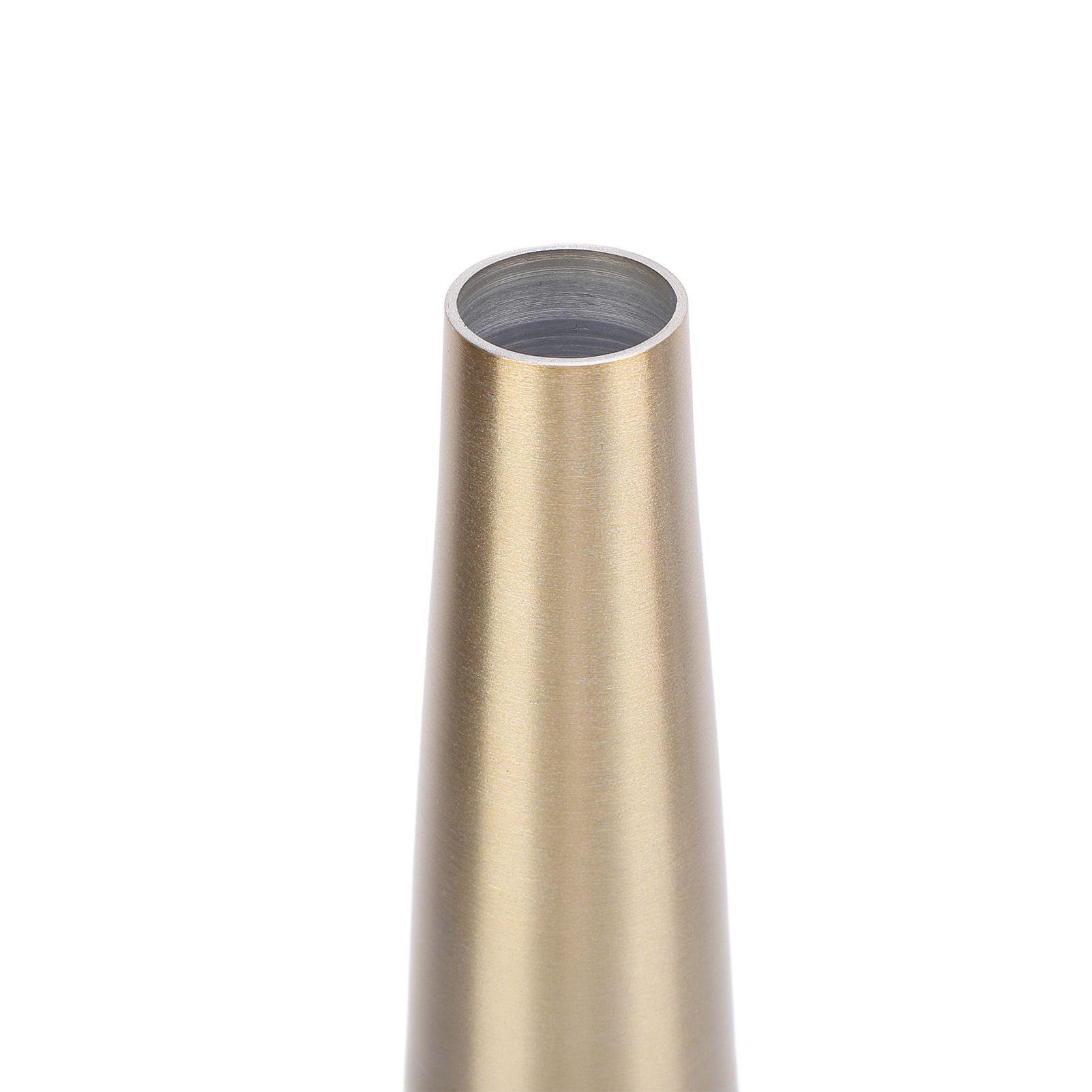 Small Flower Vase Innovative Nordic Aluminum Decorative Narrow Neck Taper view 2