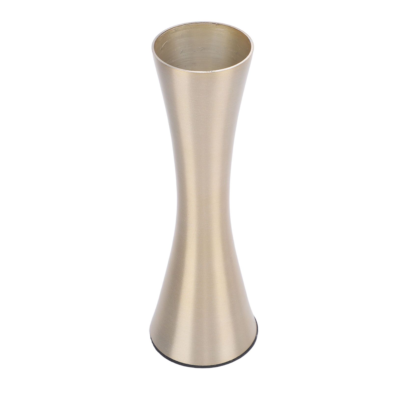 Tall Slim Flower Vase Elegant Gold Metal Vase Wedding Table Centerpiece — image 1