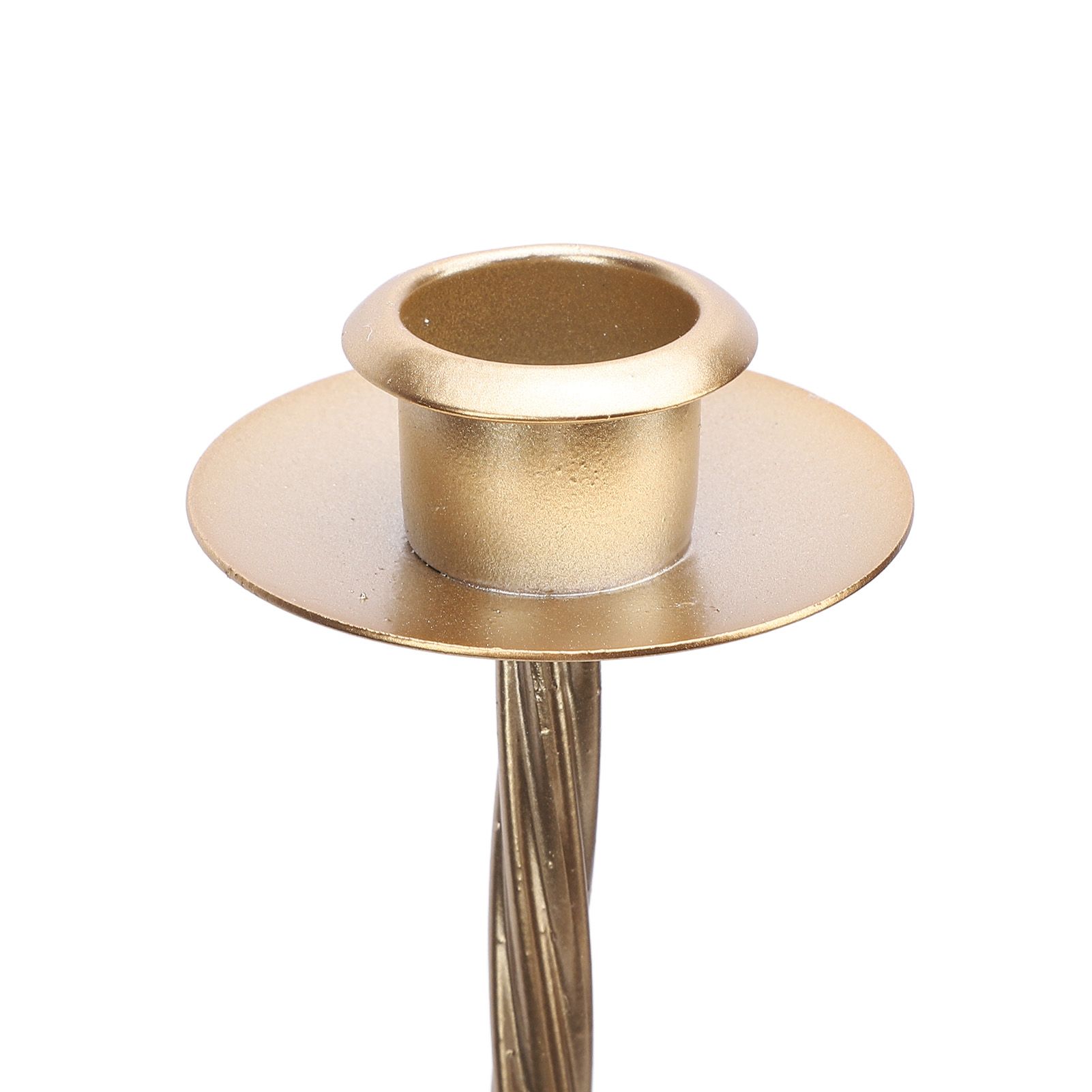 Wall Mount Candle Holder European Style Metal Spiral Candlestick Holder for view 7