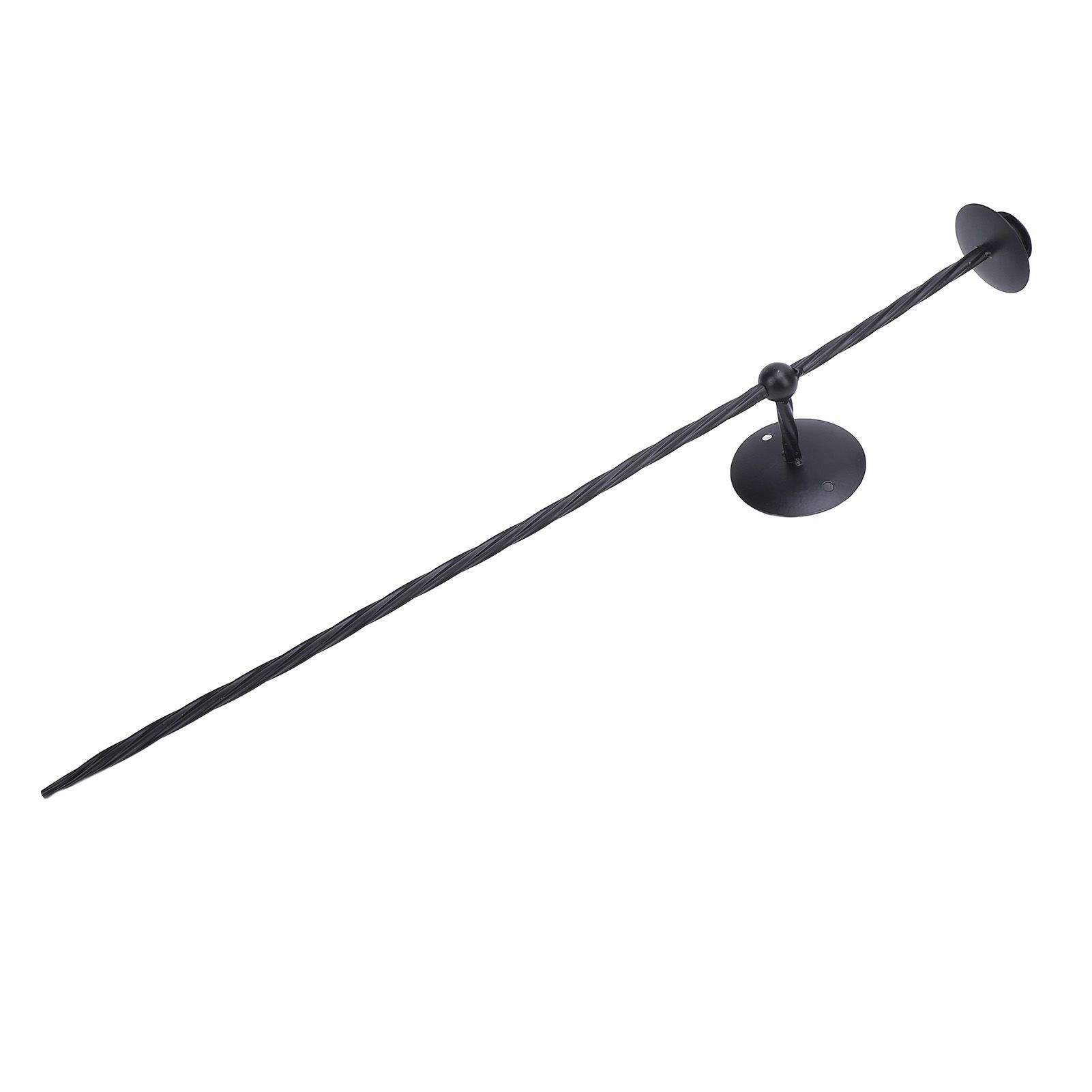 Wall Mount Candle Holder European Style Metal Spiral Candlestick Holder for view 6