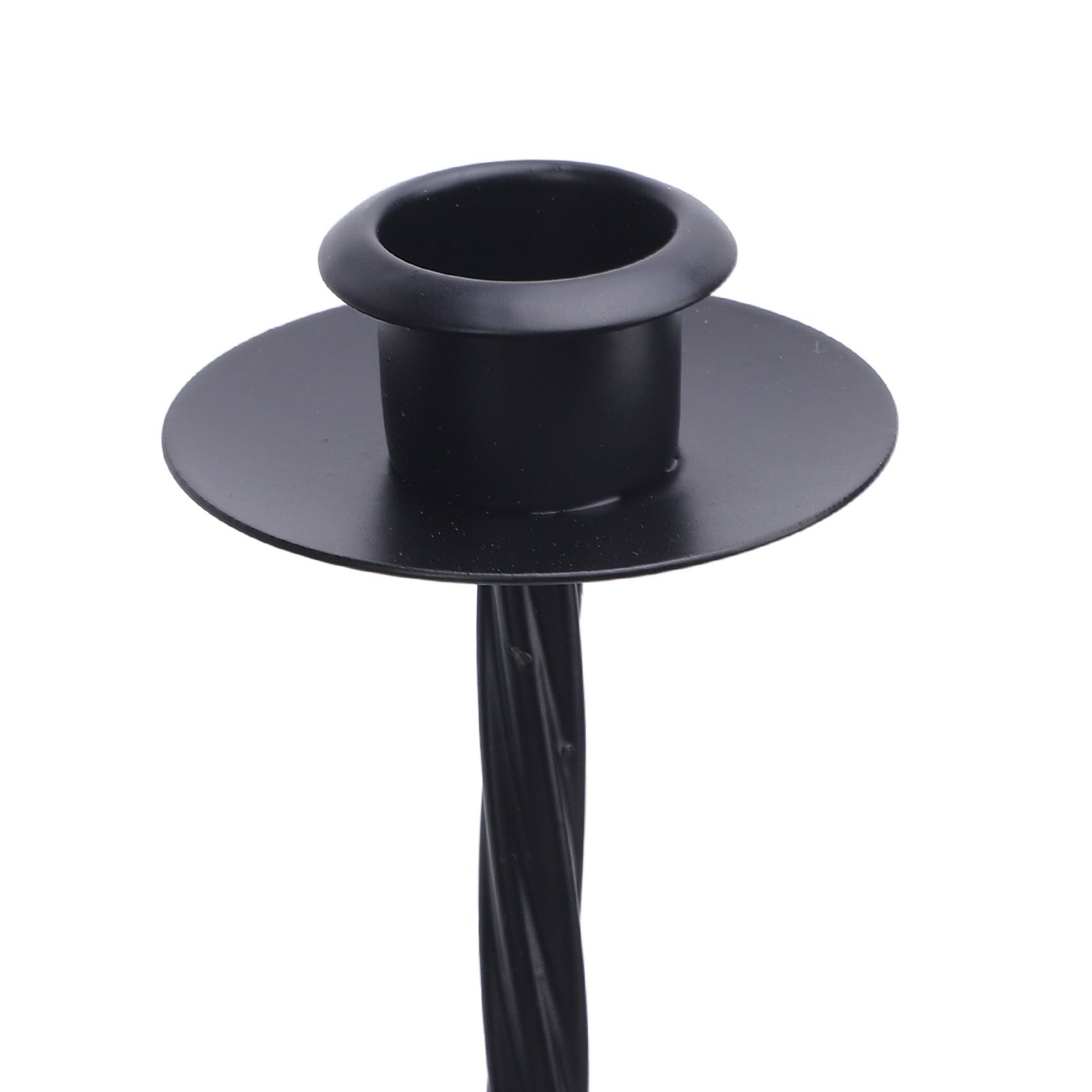Wall Mount Candle Holder European Style Metal Spiral Candlestick Holder for view 7