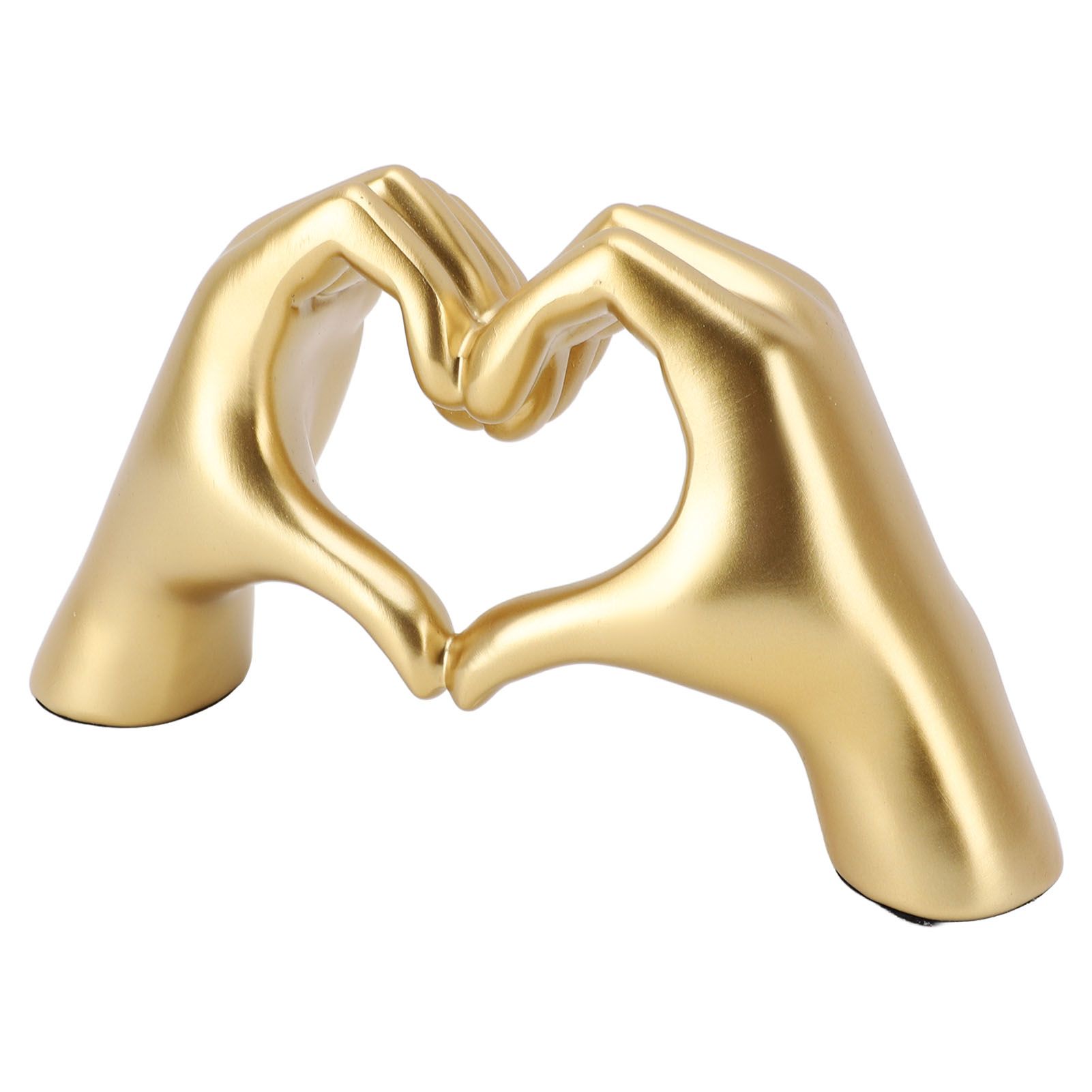 Heart Hands Sculpture Resin Aesthetic Gesture Decoration Modern Heart Sign view 9