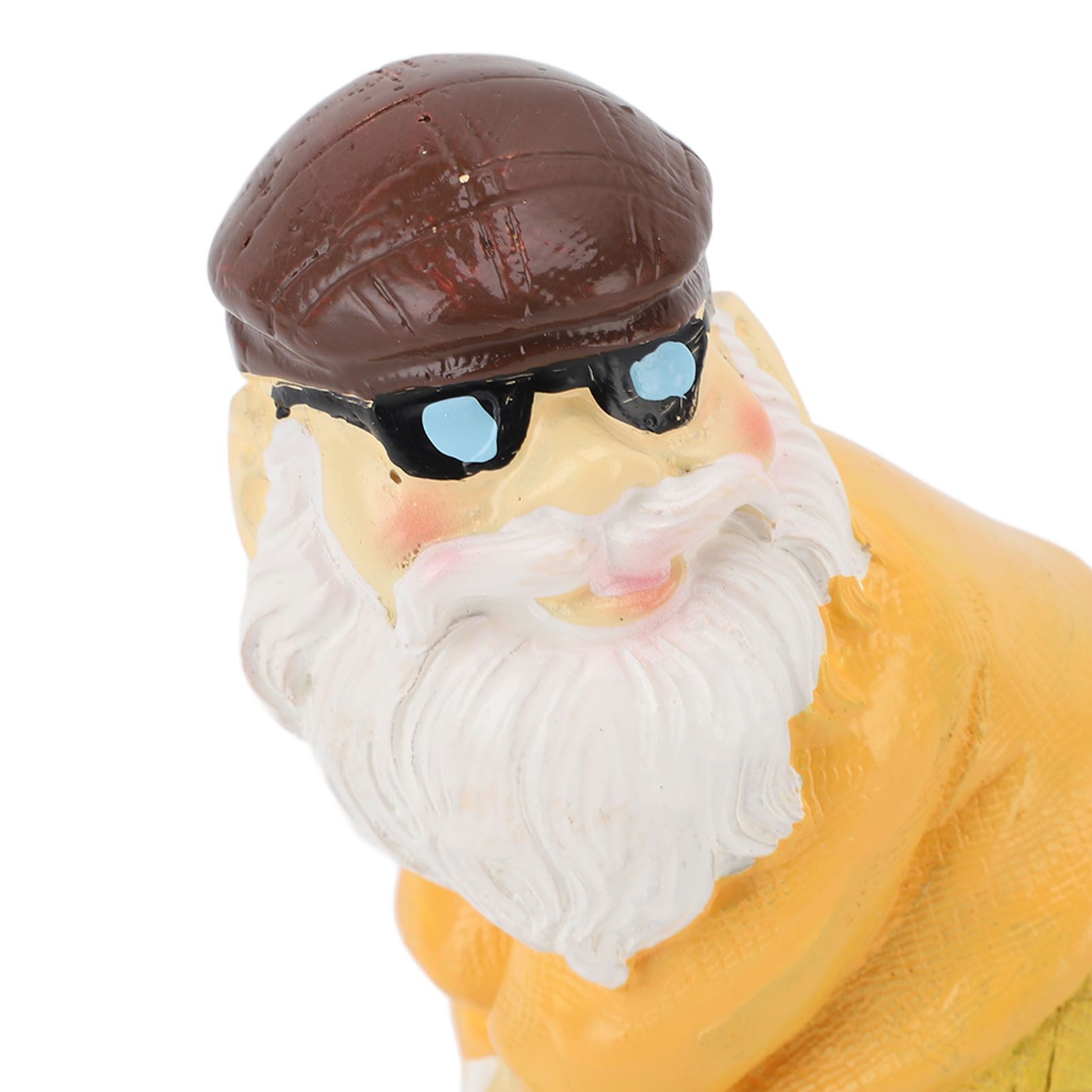 Garden Gnome Ornament Cute Vintage Resin Gnome Statue for Outdoor Yard Decoration view 5