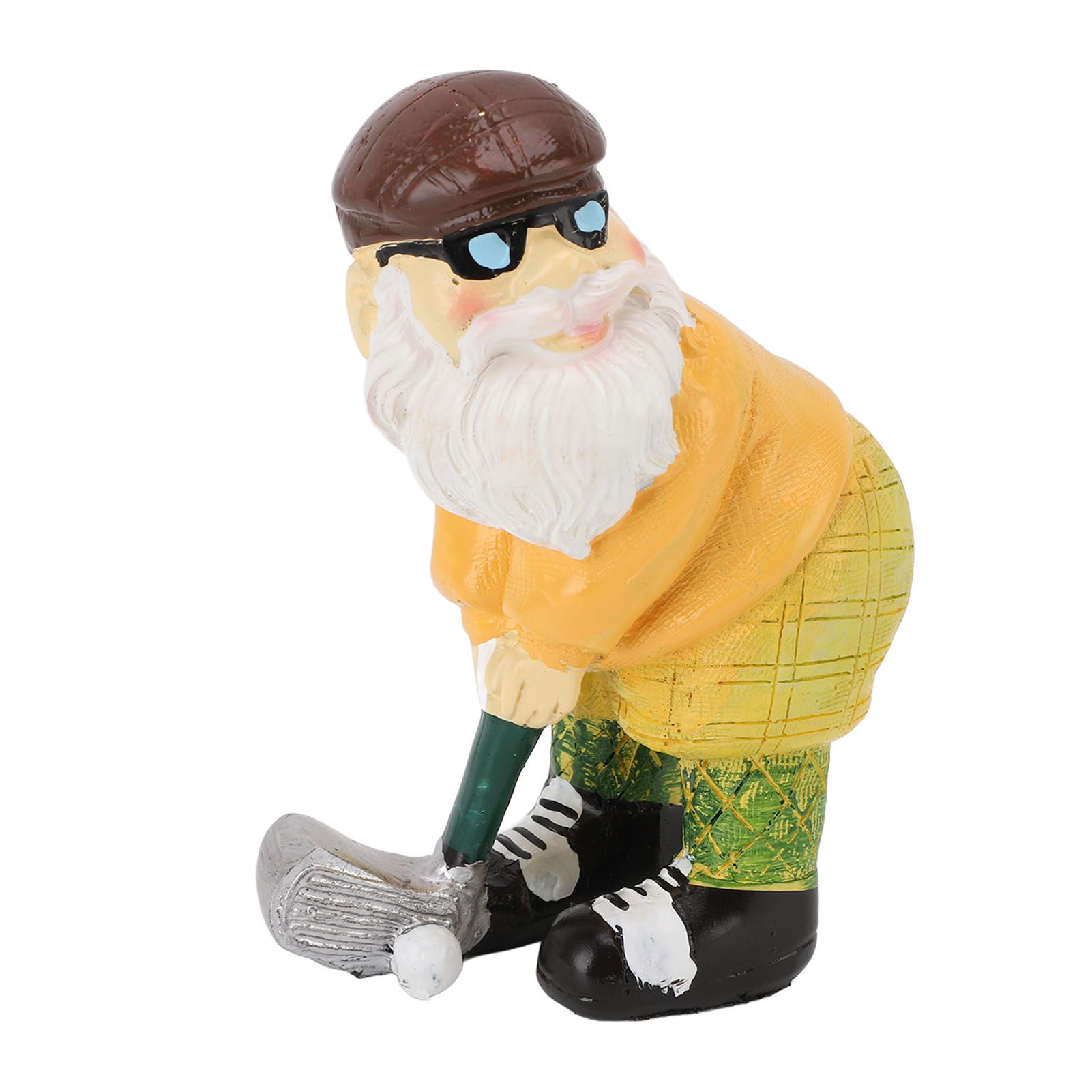 Garden Gnome Ornament Cute Vintage Resin Gnome Statue for Outdoor Yard Decoration view 8