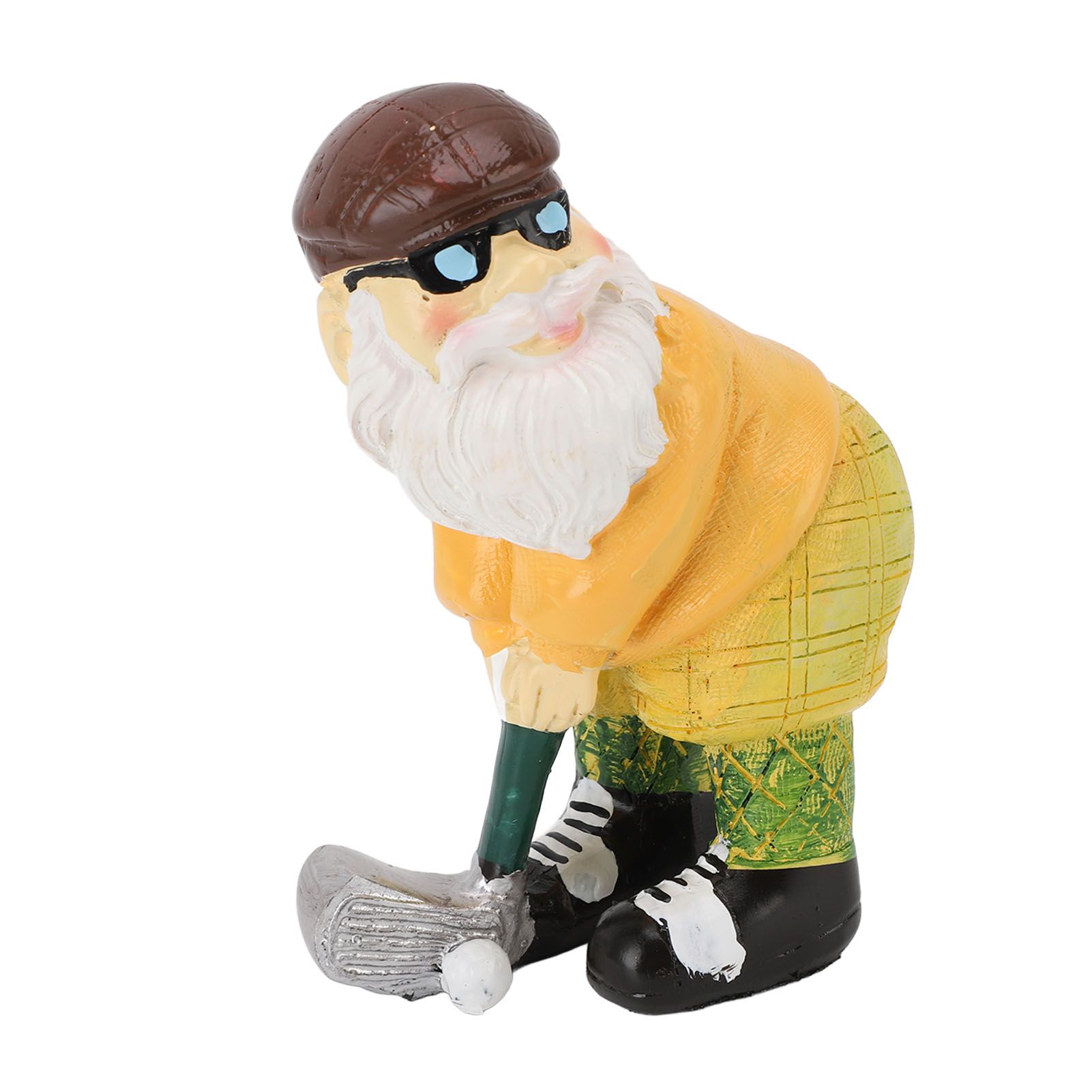 Garden Gnome Ornament Cute Vintage Resin Gnome Statue for Outdoor Yard Decoration view 9