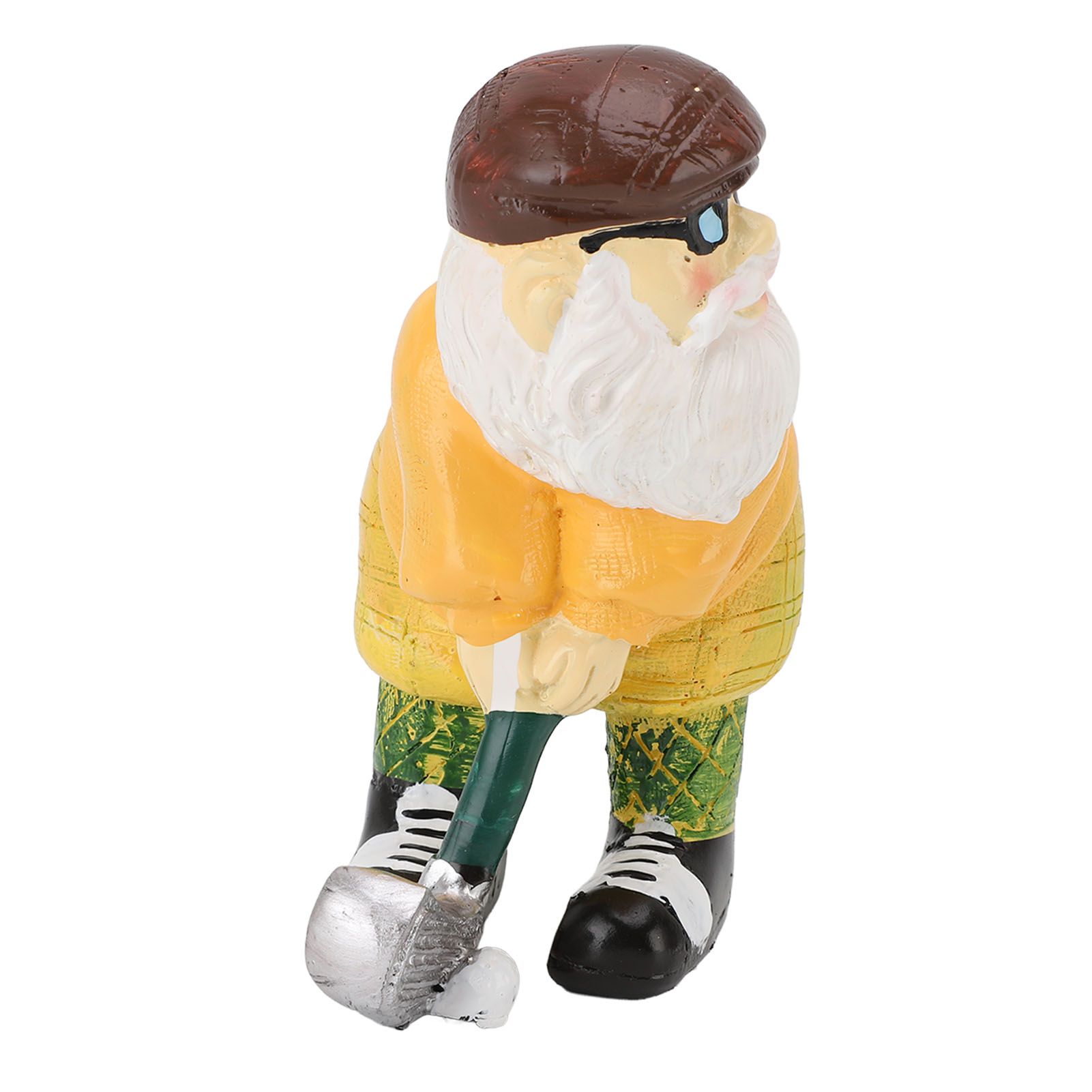 Garden Gnome Ornament Cute Vintage Resin Gnome Statue for Outdoor Yard Decoration view 11