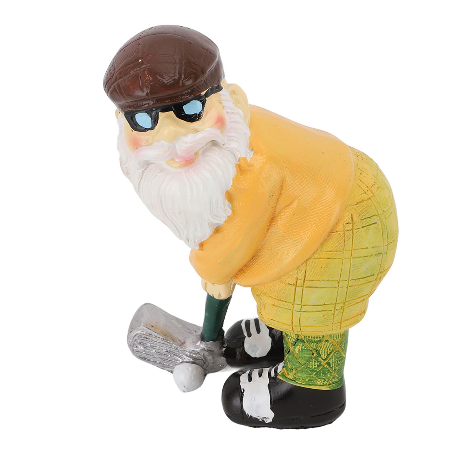 Garden Gnome Ornament Cute Vintage Resin Gnome Statue for Outdoor Yard Decoration view 12