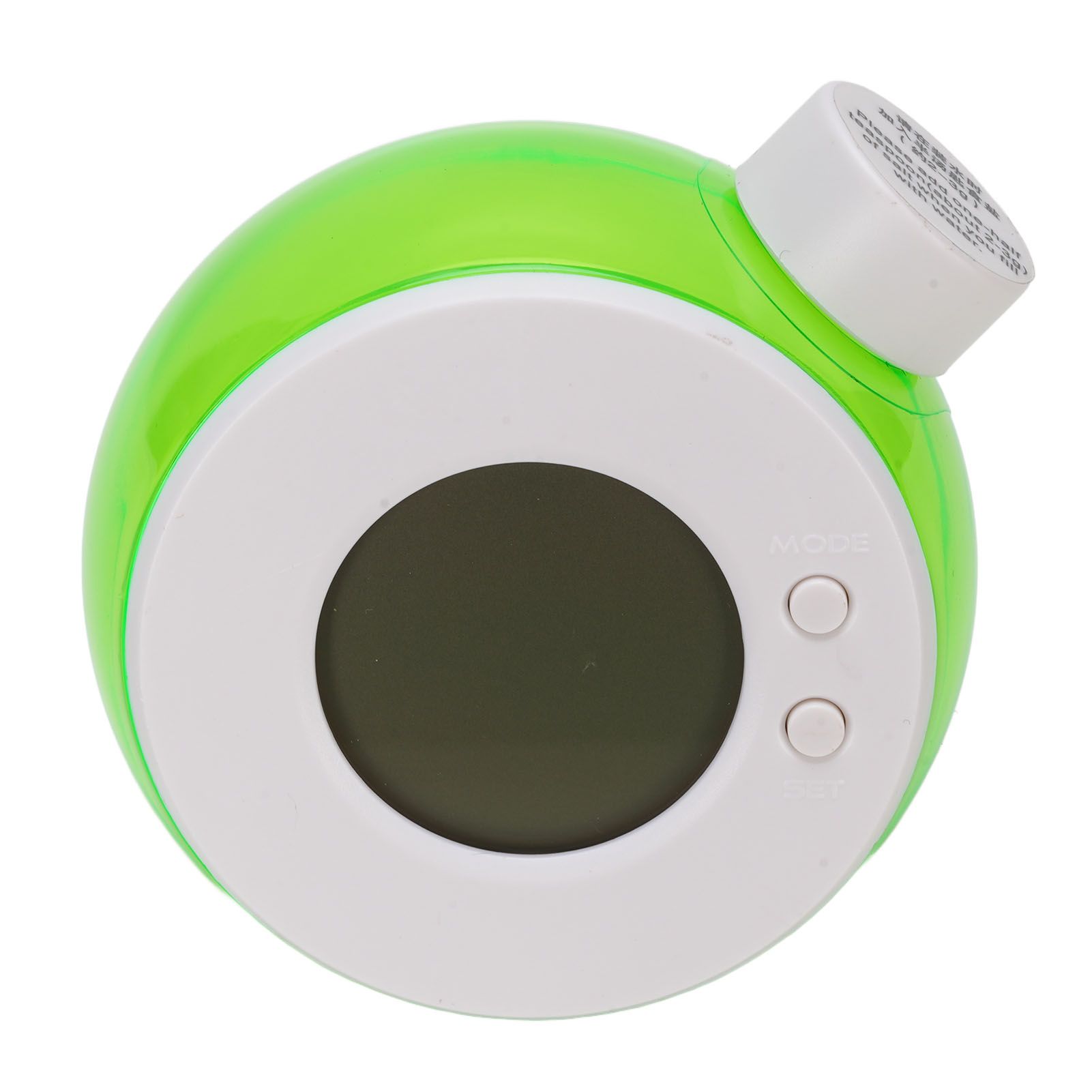 Water Powered LED Digital Alarm Clock Quiet Water Energy Clock for Nightstand view 4