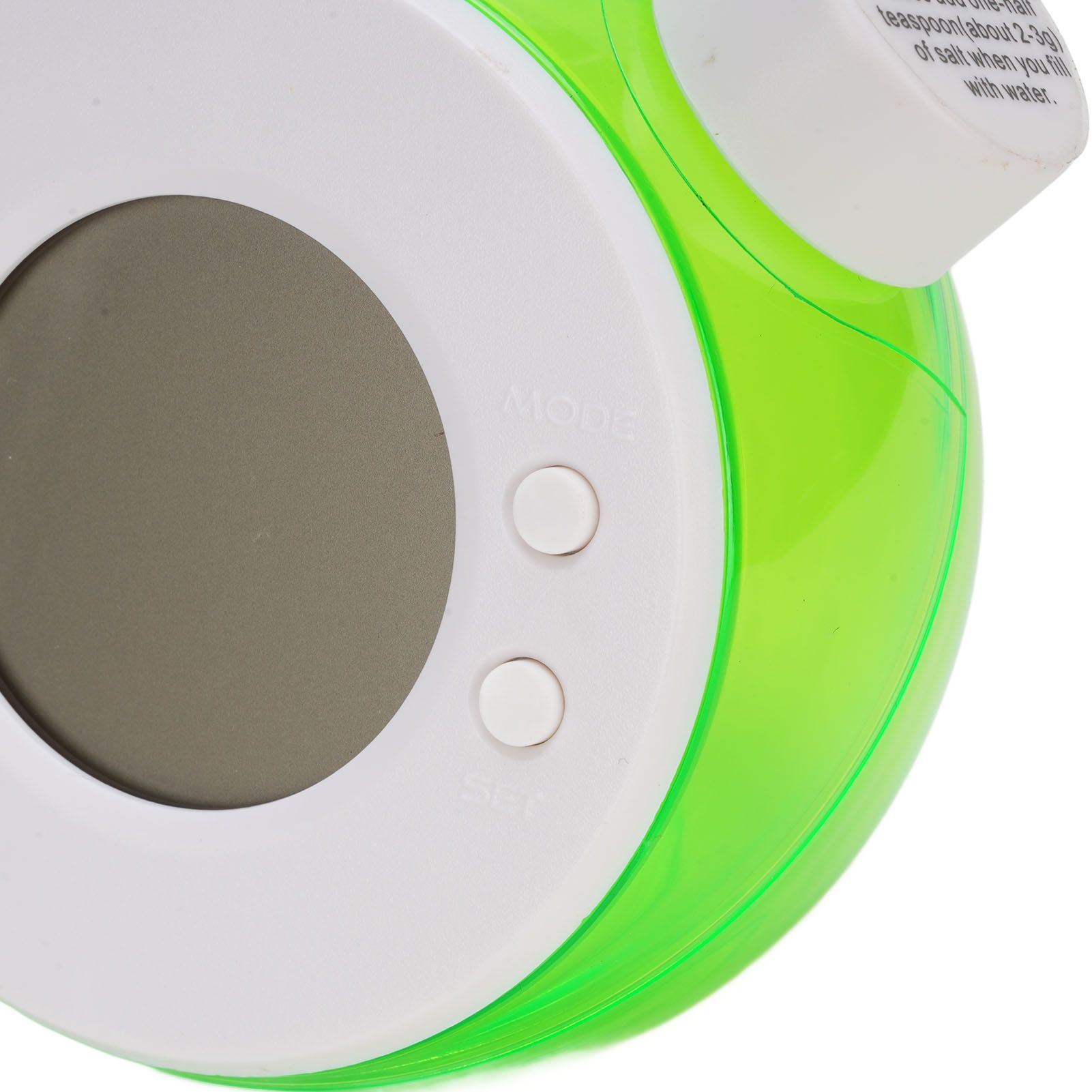 Water Powered LED Digital Alarm Clock Quiet Water Energy Clock for Nightstand view 5