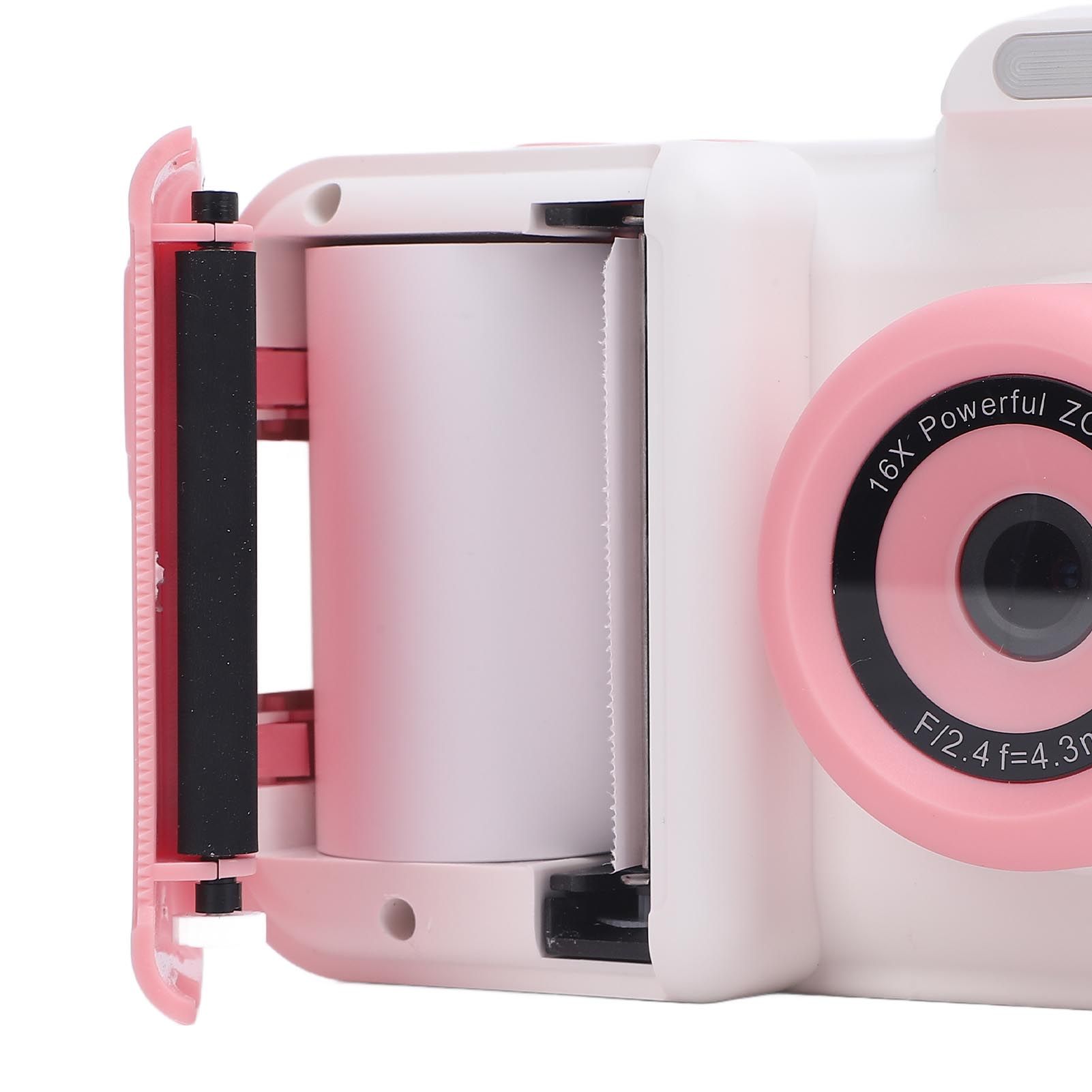 Instant Print Camera 2.4 Inch IPS HD Screen Double Lens Selfie Instant Print view 2