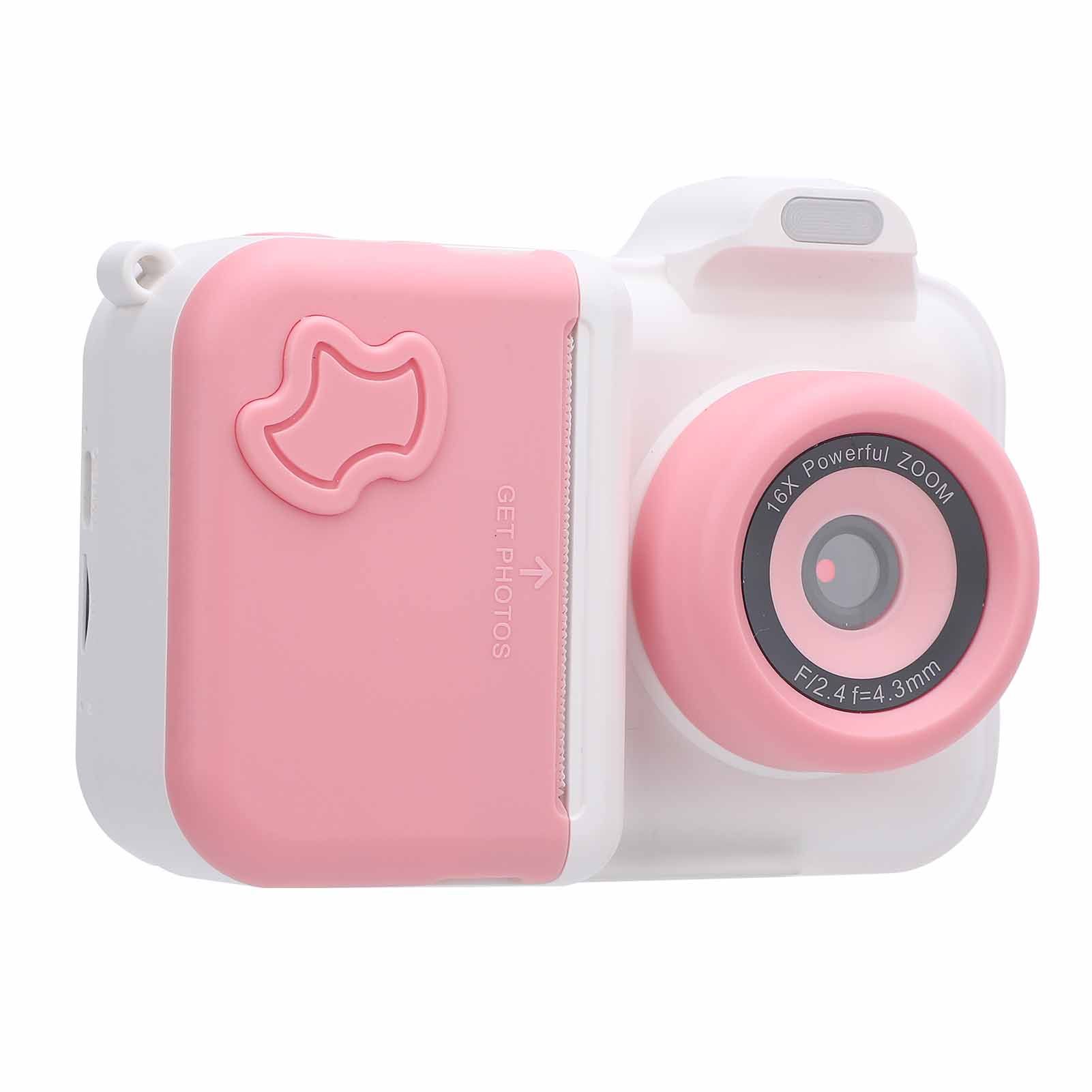 Instant Print Camera 2.4 Inch IPS HD Screen Double Lens Selfie Instant Print view 4