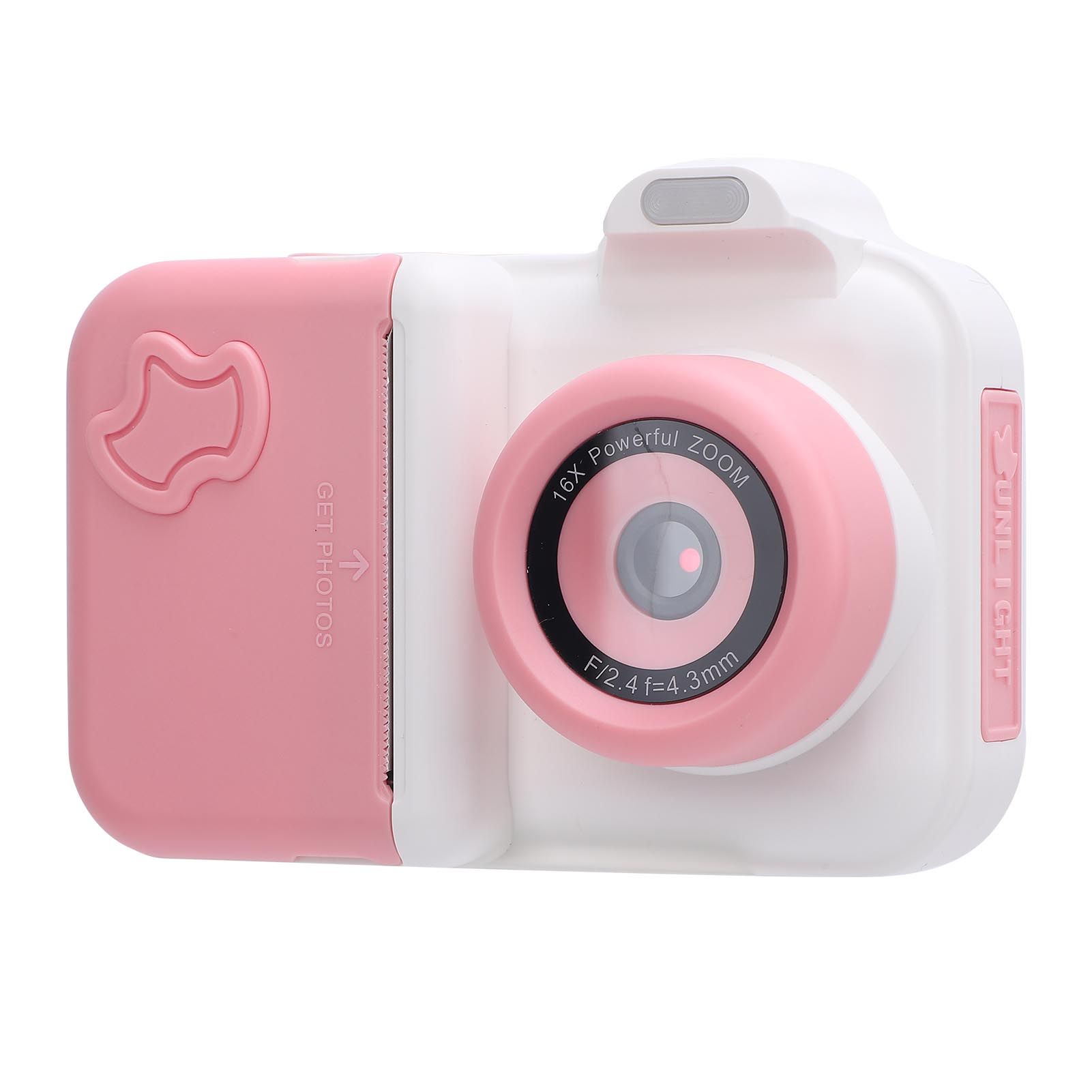 Instant Print Camera 2.4 Inch IPS HD Screen Double Lens Selfie Instant Print view 8
