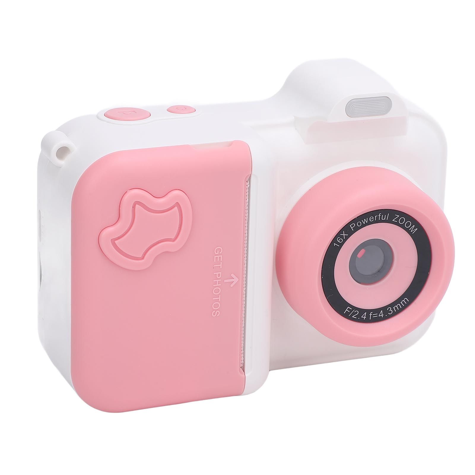 Instant Print Camera 2.4 Inch IPS HD Screen Double Lens Selfie Instant Print view 9