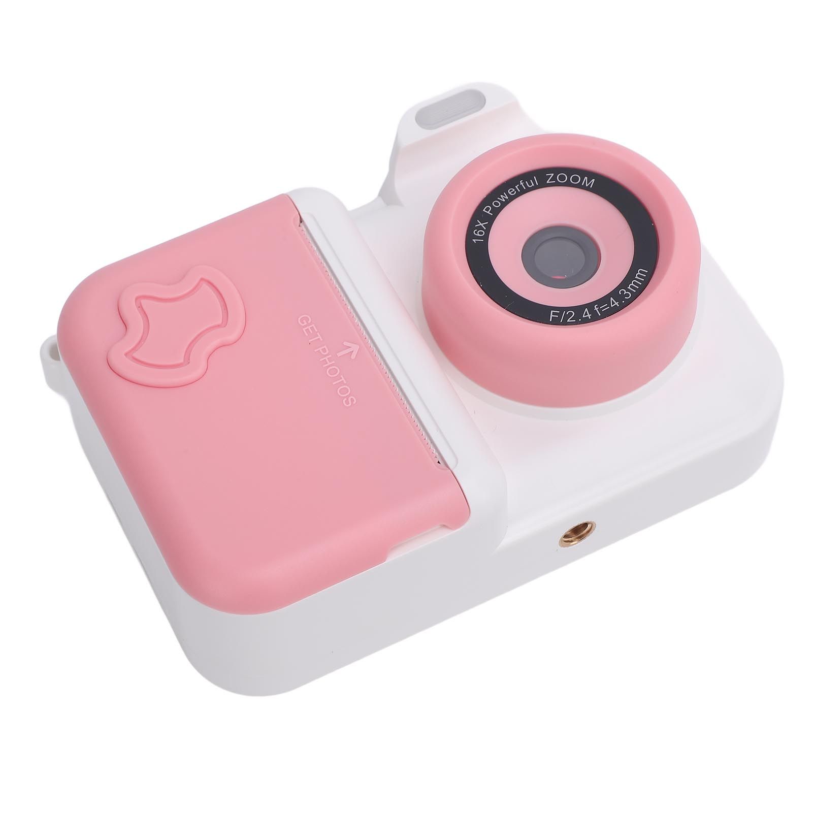 Instant Print Camera 2.4 Inch IPS HD Screen Double Lens Selfie Instant Print view 11