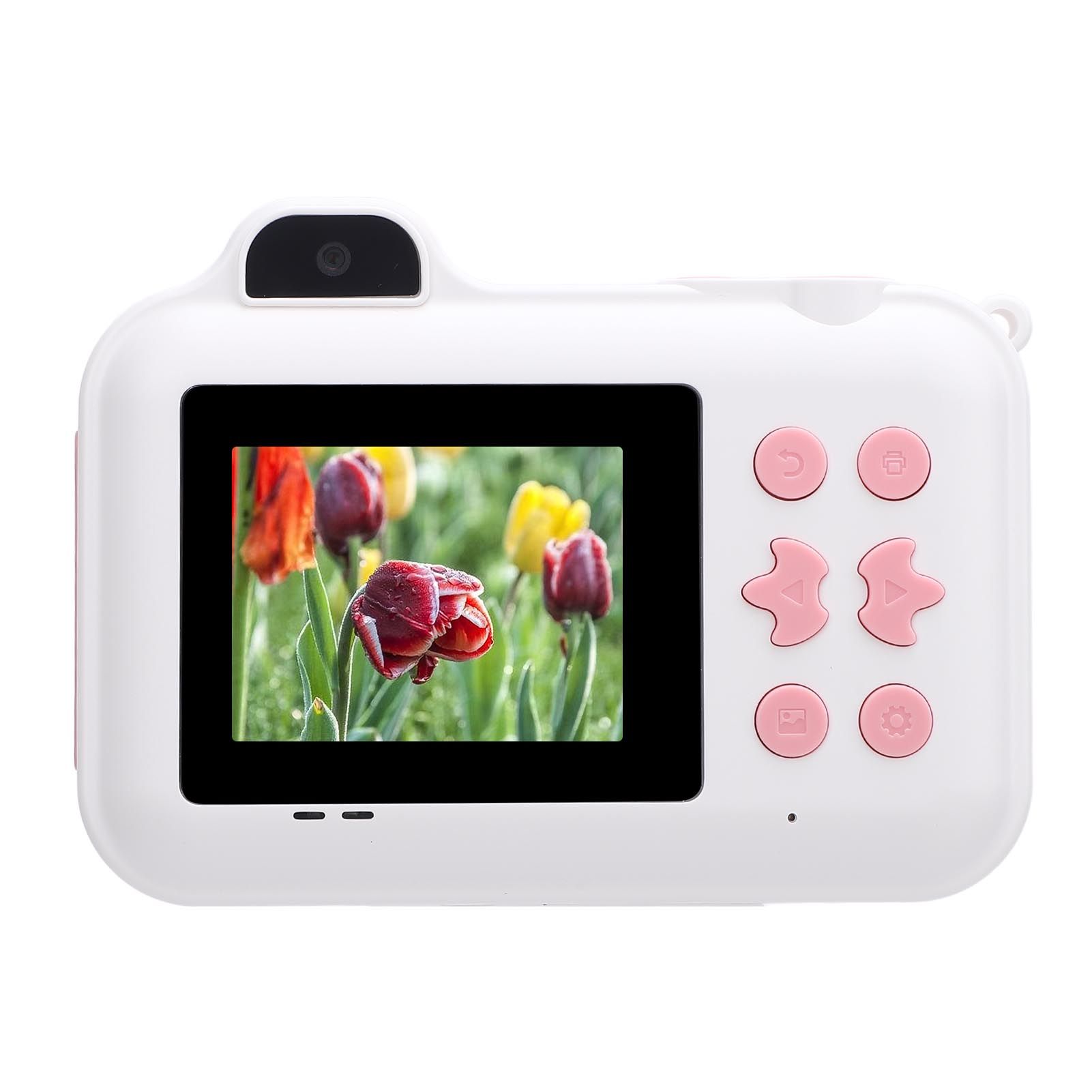 Instant Print Camera 2.4 Inch IPS HD Screen Double Lens Selfie Instant Print view 12