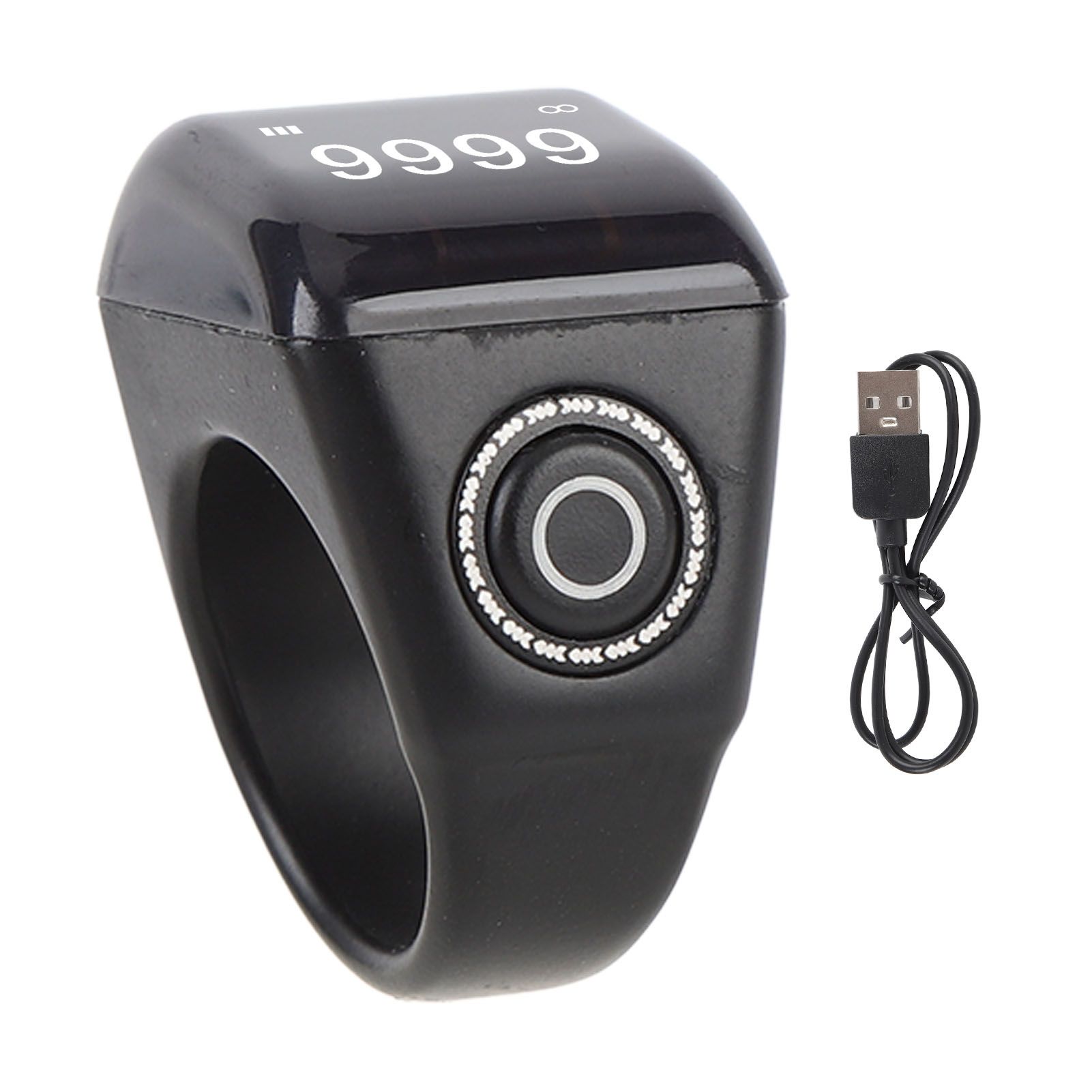 Electronic Finger Counter Smart IP67 Rain Proof Rechargeable Digital Tasbih view 2