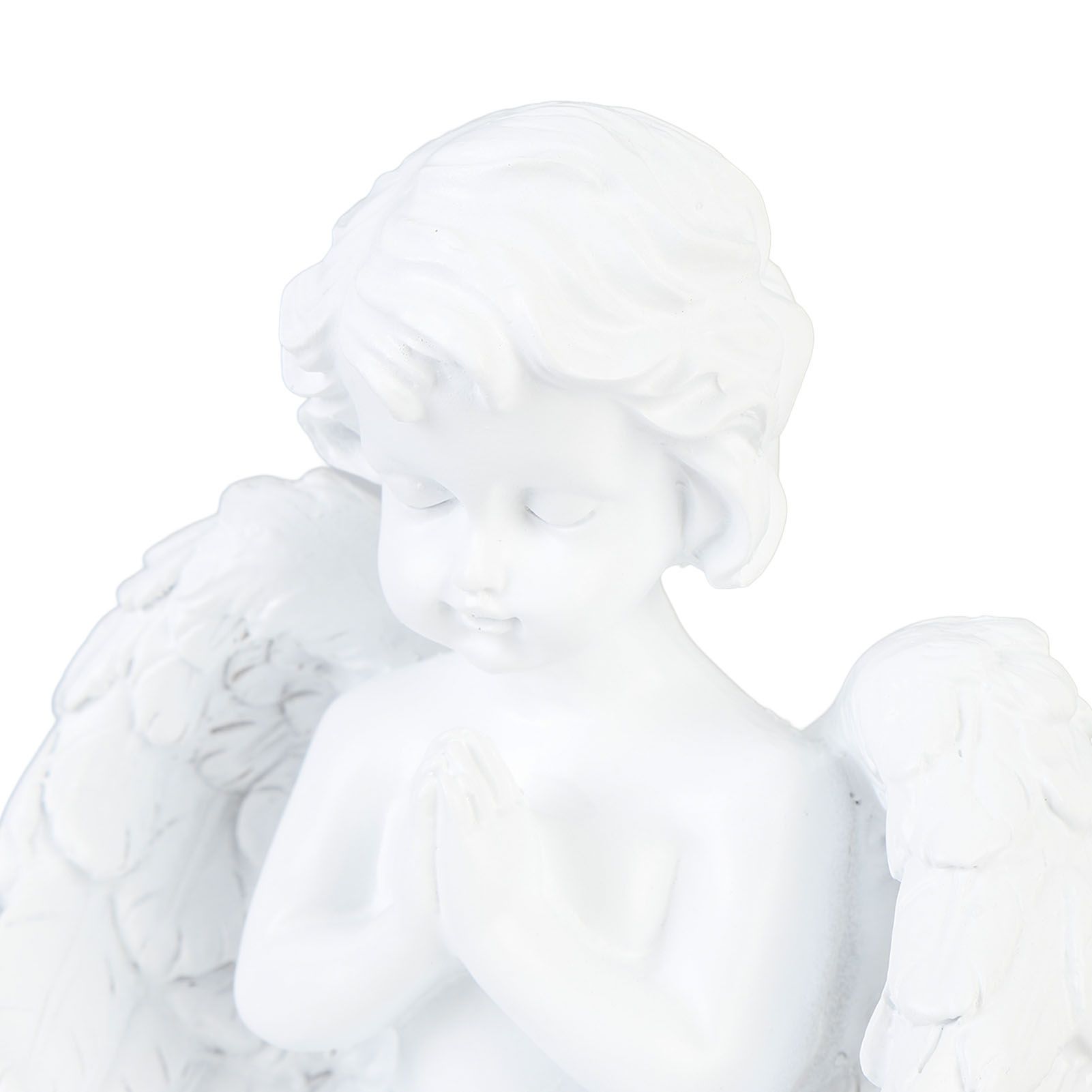 Candle Holder Ornament Cute Vintage Praying Figurine Desktop Statue for Living view 2