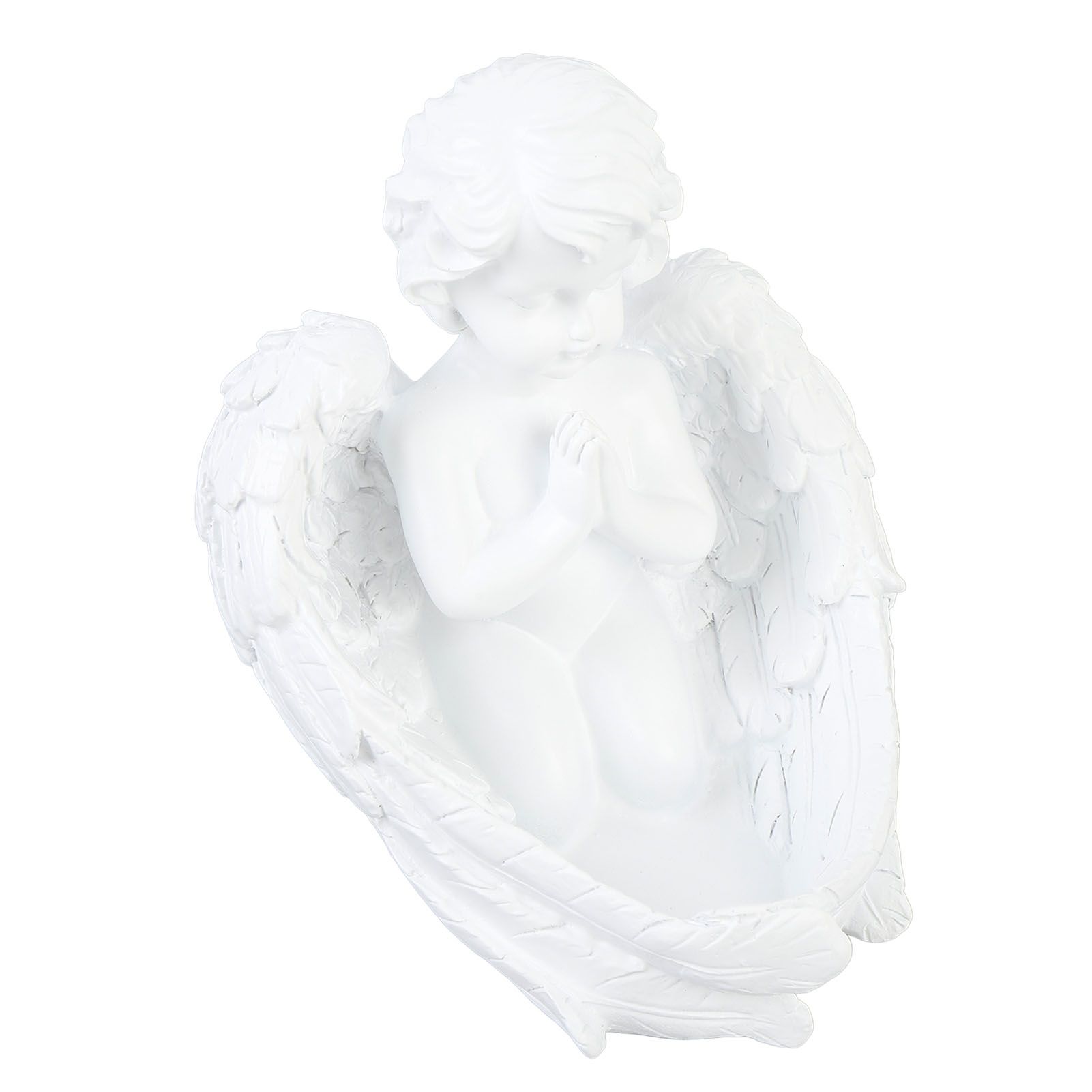 Candle Holder Ornament Cute Vintage Praying Figurine Desktop Statue for Living view 4