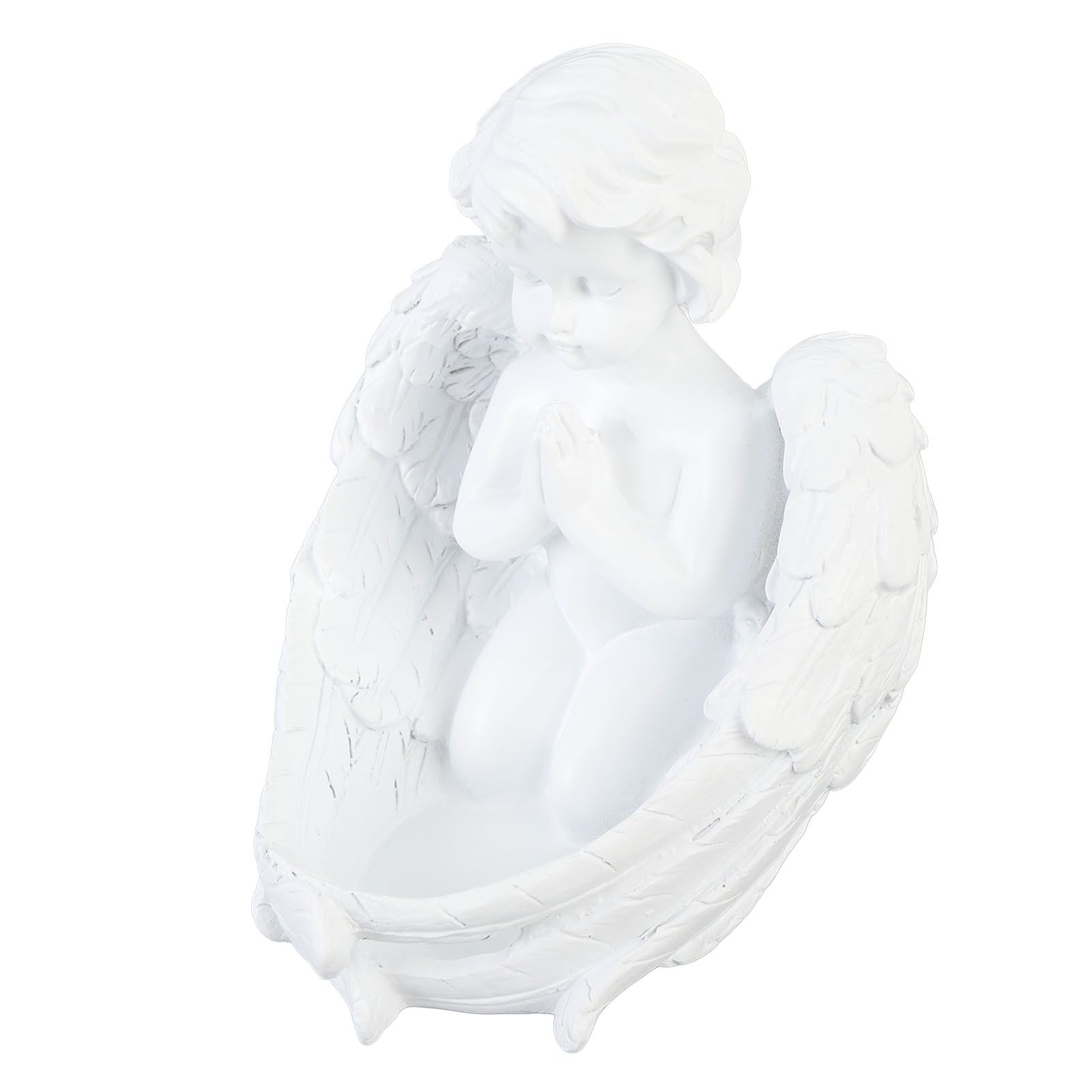 Candle Holder Ornament Cute Vintage Praying Figurine Desktop Statue for Living view 8