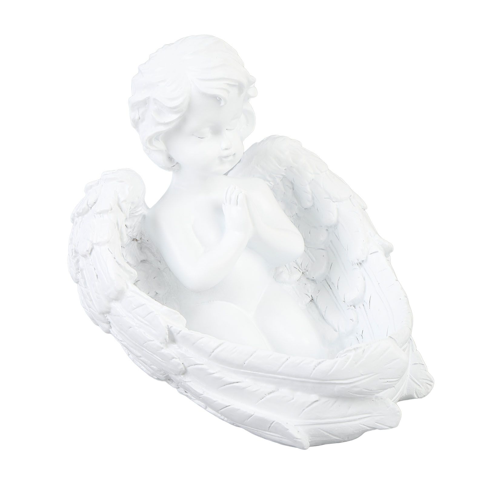 Candle Holder Ornament Cute Vintage Praying Figurine Desktop Statue for Living view 10