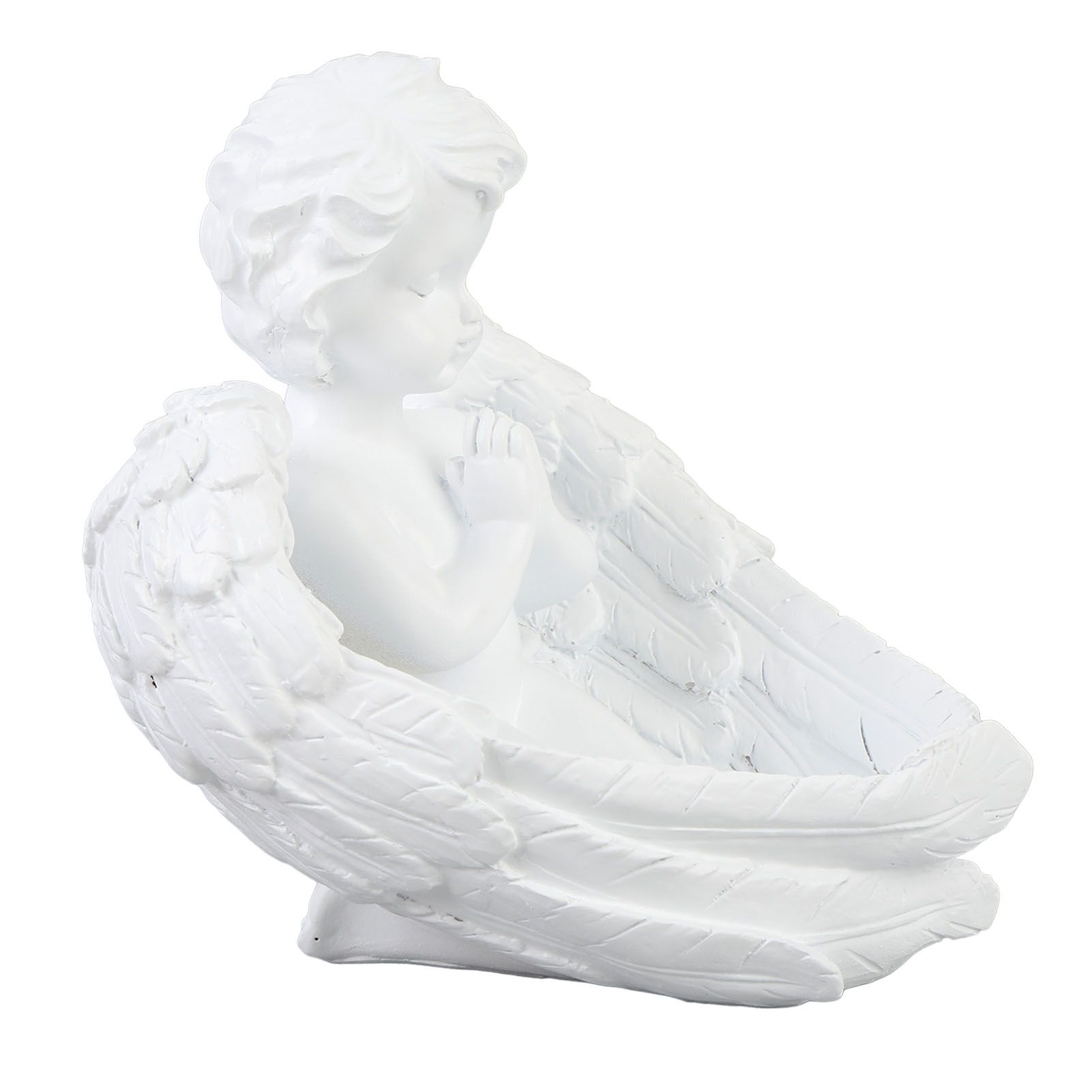 Candle Holder Ornament Cute Vintage Praying Figurine Desktop Statue for Living view 11