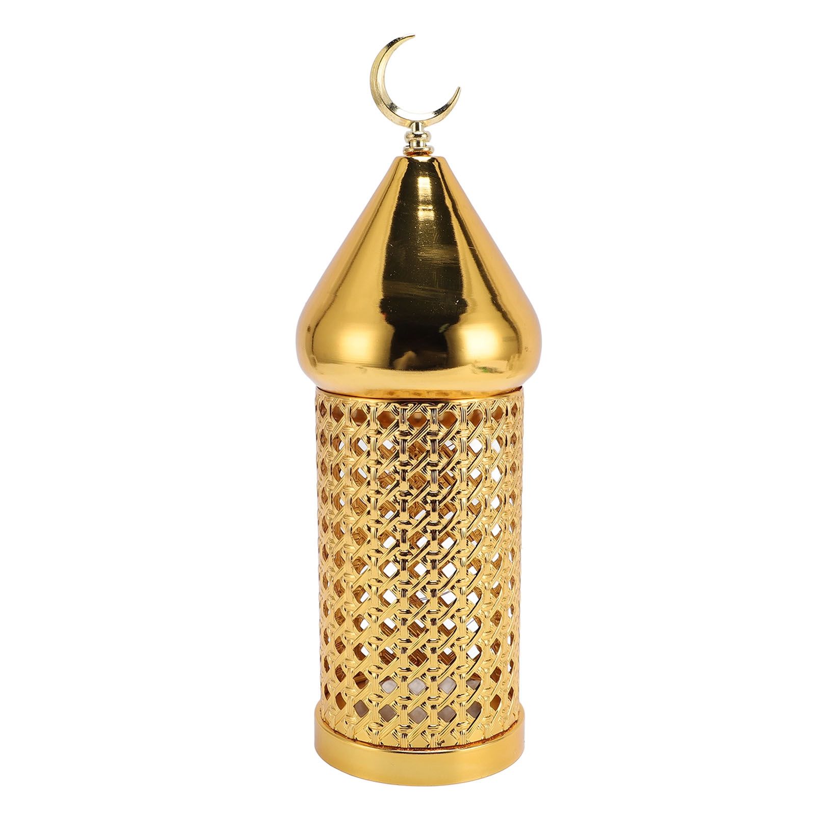 Gold Wind Lamp Handmade Retro Hollow Wind Lamp Iron Lantern for Wedding Party view 8