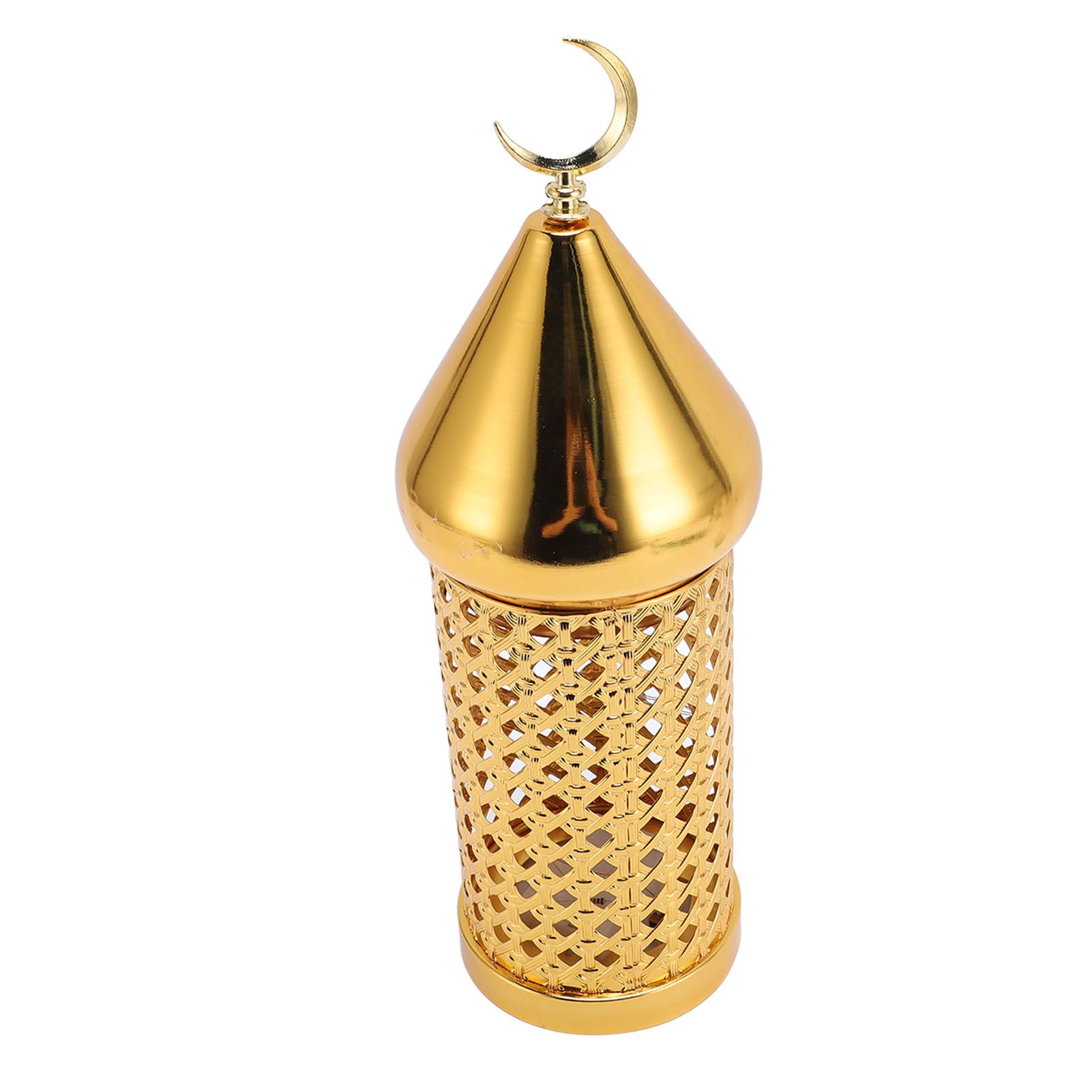Gold Wind Lamp Handmade Retro Hollow Wind Lamp Iron Lantern for Wedding Party view 10