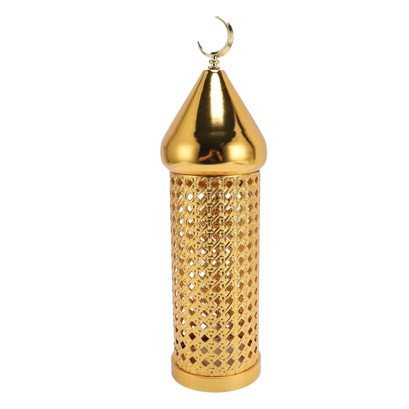 Gold Wind Lamp Handmade Retro Hollow Wind Lamp Iron Lantern for Wedding Party view 9