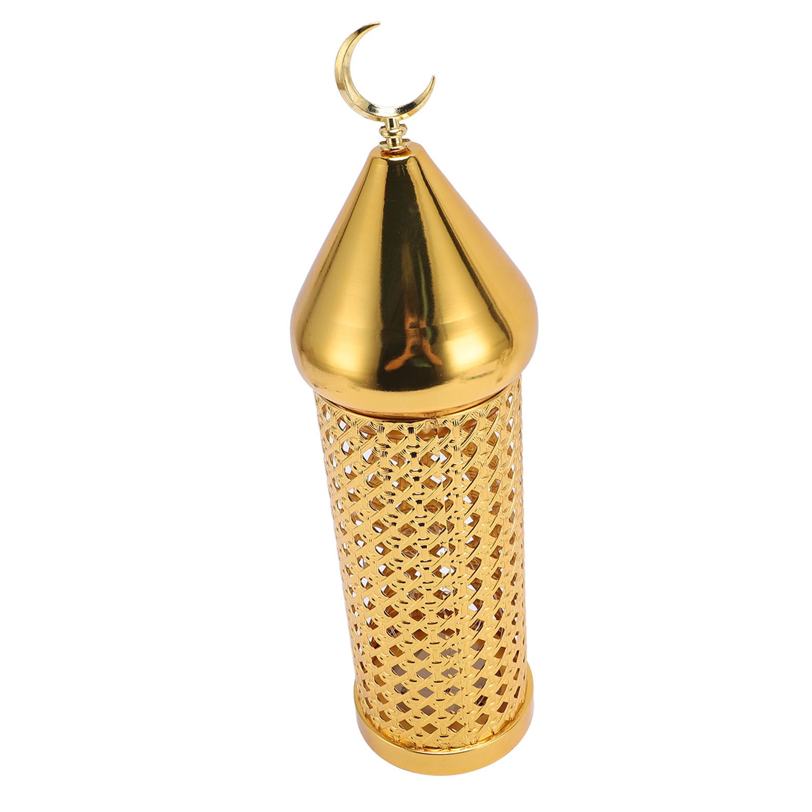 Gold Wind Lamp Handmade Retro Hollow Wind Lamp Iron Lantern for Wedding Party view 11