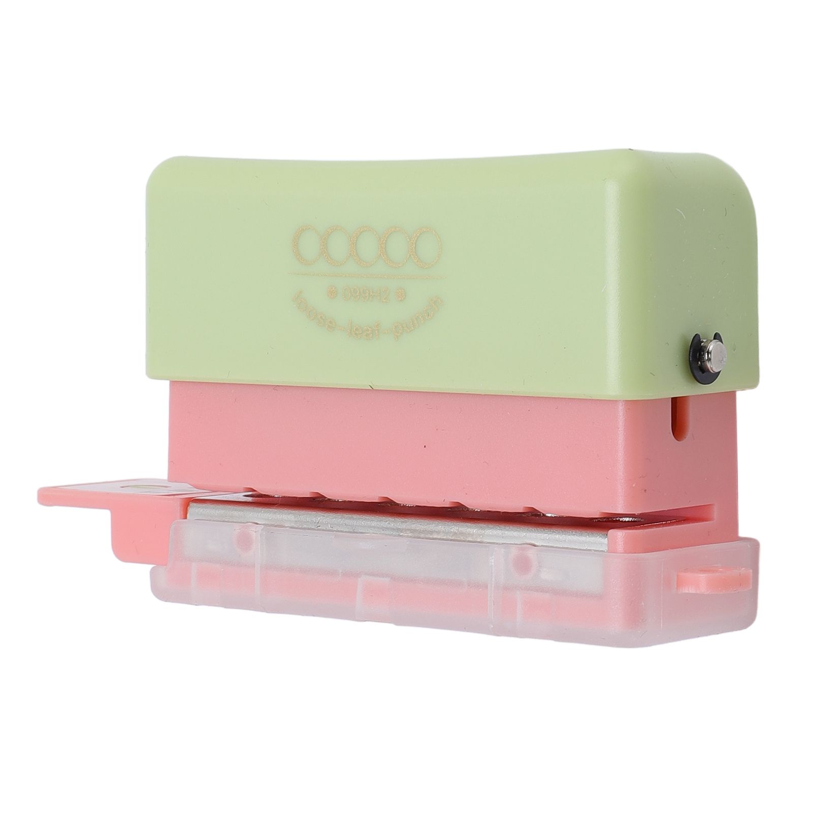 Portable Paper Punch Tool 5 Round Hole Manual Paper Puncher for A5 B5 A4 Paper