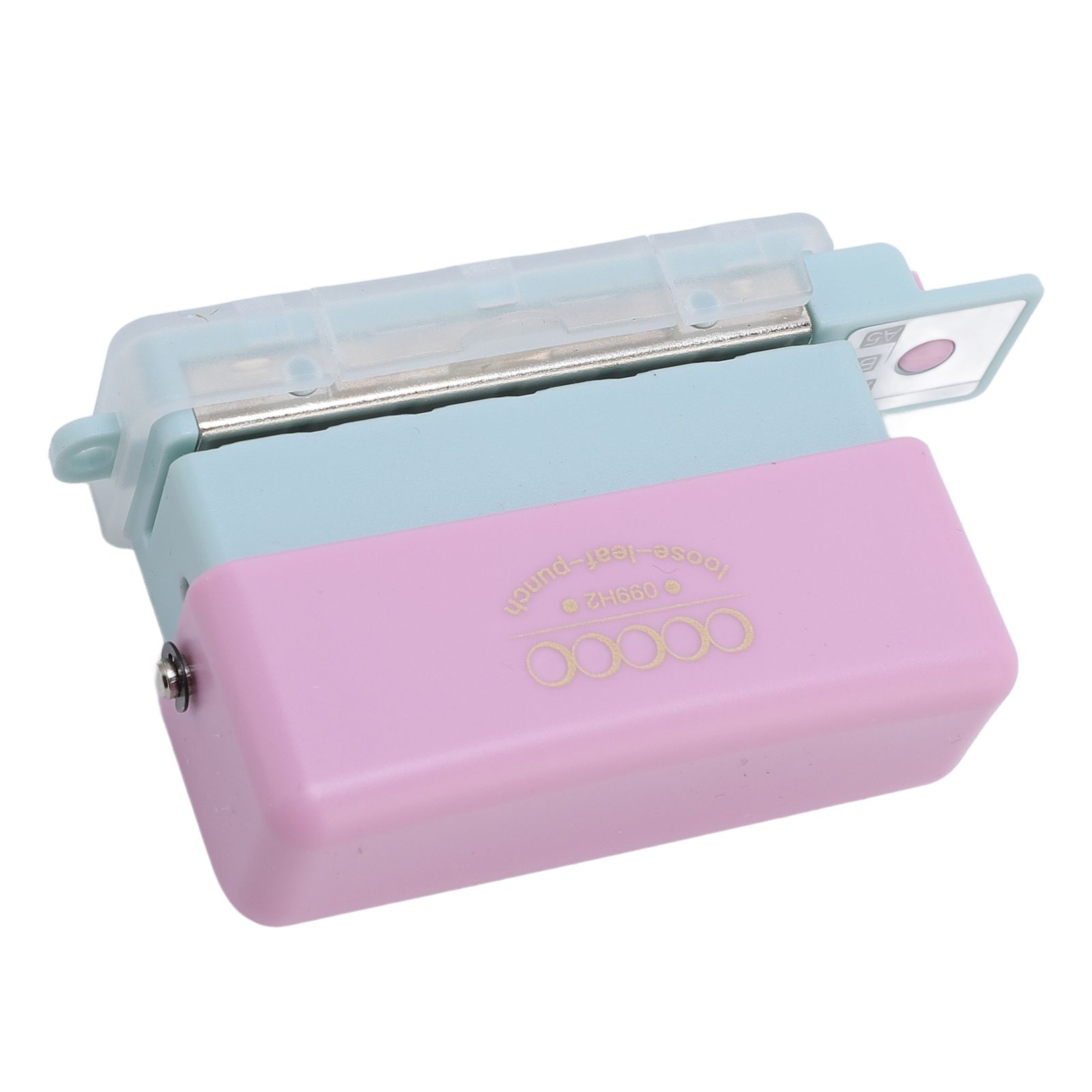 Portable Paper Punch Tool 5 Round Hole Manual Paper Puncher for A5 B5 A4 Paper view 2