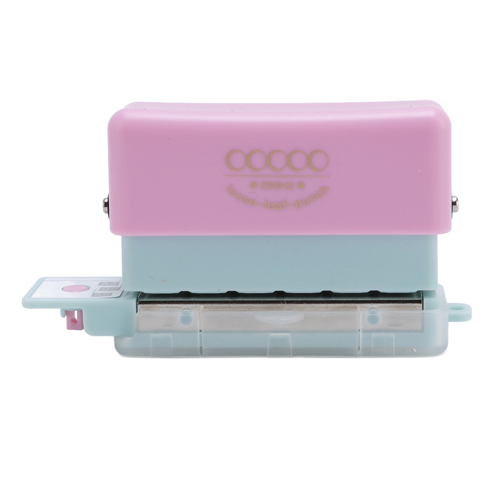 Portable Paper Punch Tool 5 Round Hole Manual Paper Puncher for A5 B5 A4 Paper view 3