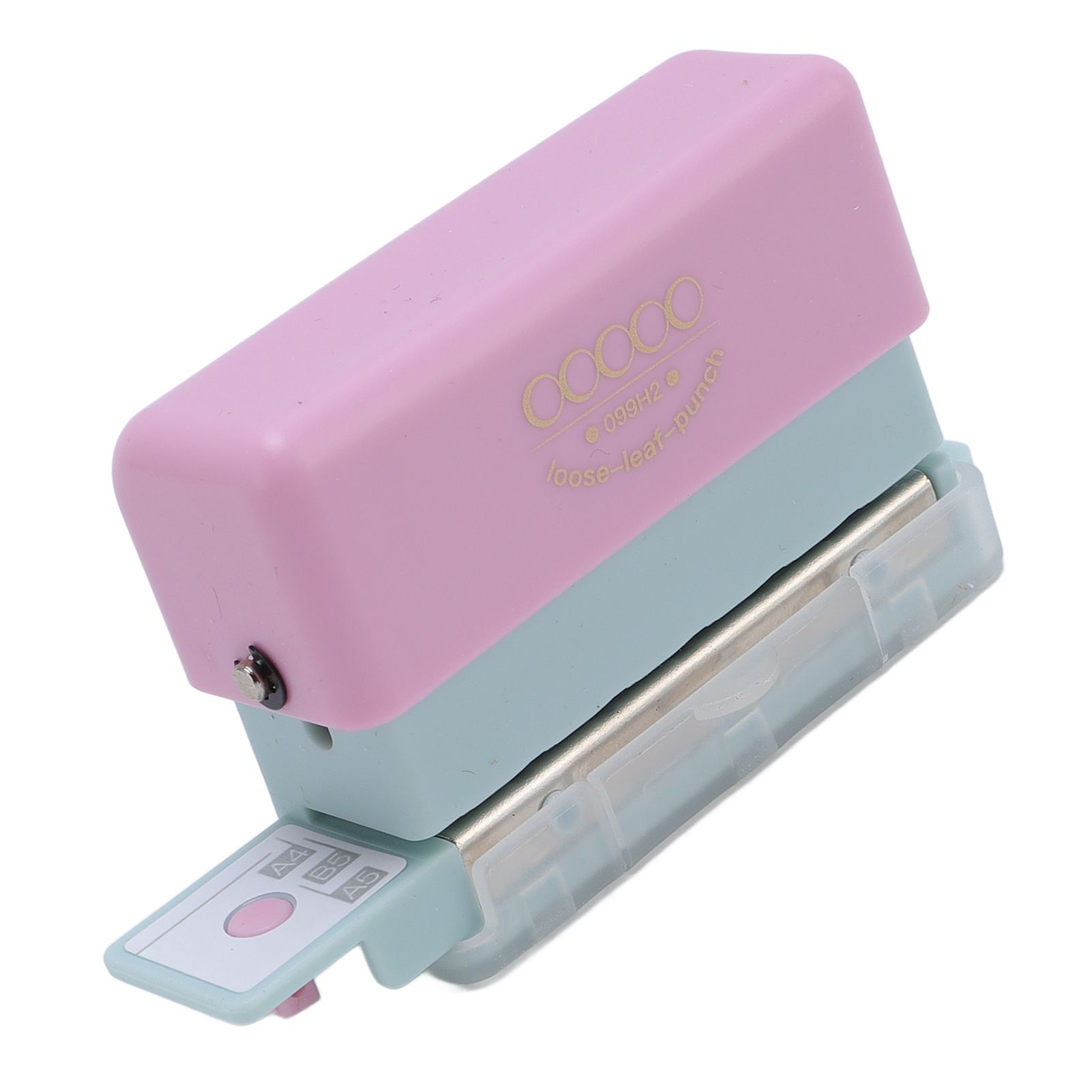 Portable Paper Punch Tool 5 Round Hole Manual Paper Puncher for A5 B5 A4 Paper view 7