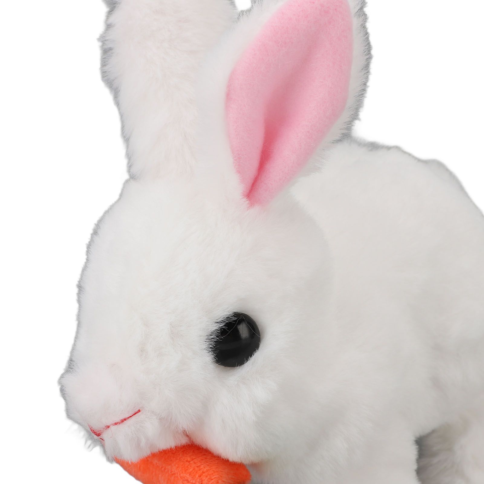 Realistic Bunny Toy Plush Interactive Easter Electronic Hopping Bunny Toy with view 2