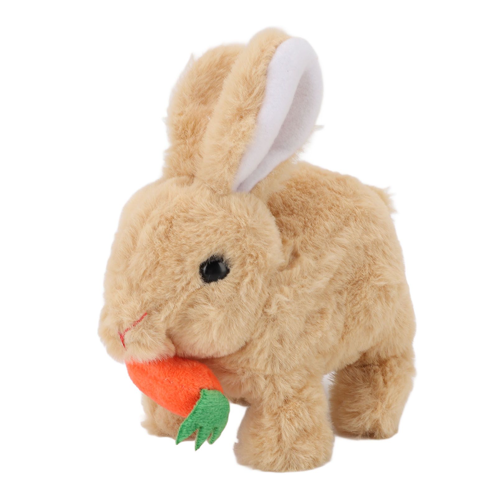 Realistic Bunny Toy Plush Interactive Easter Electronic Hopping Bunny Toy with view 3