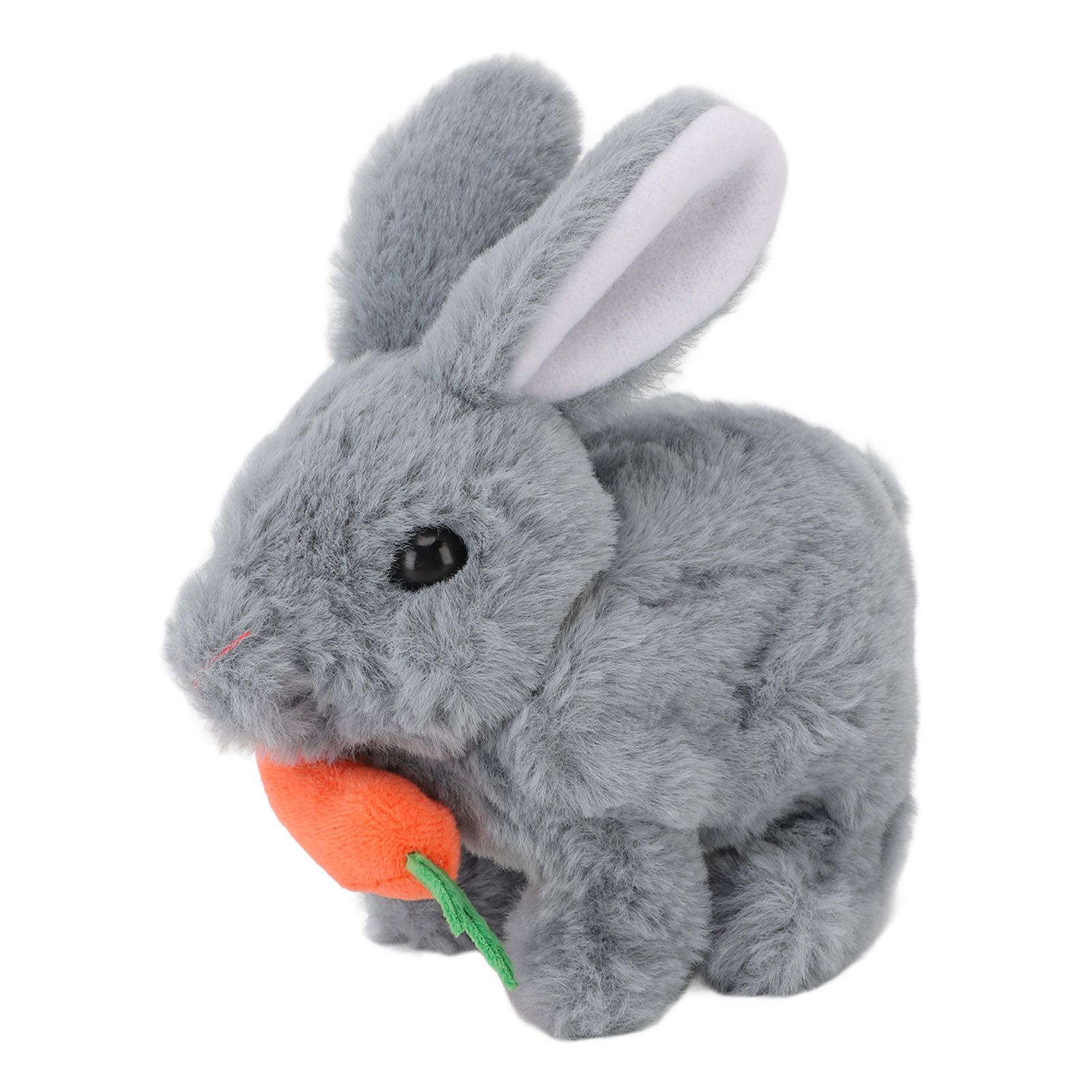 Realistic Bunny Toy Plush Interactive Easter Electronic Hopping Bunny Toy with view 3