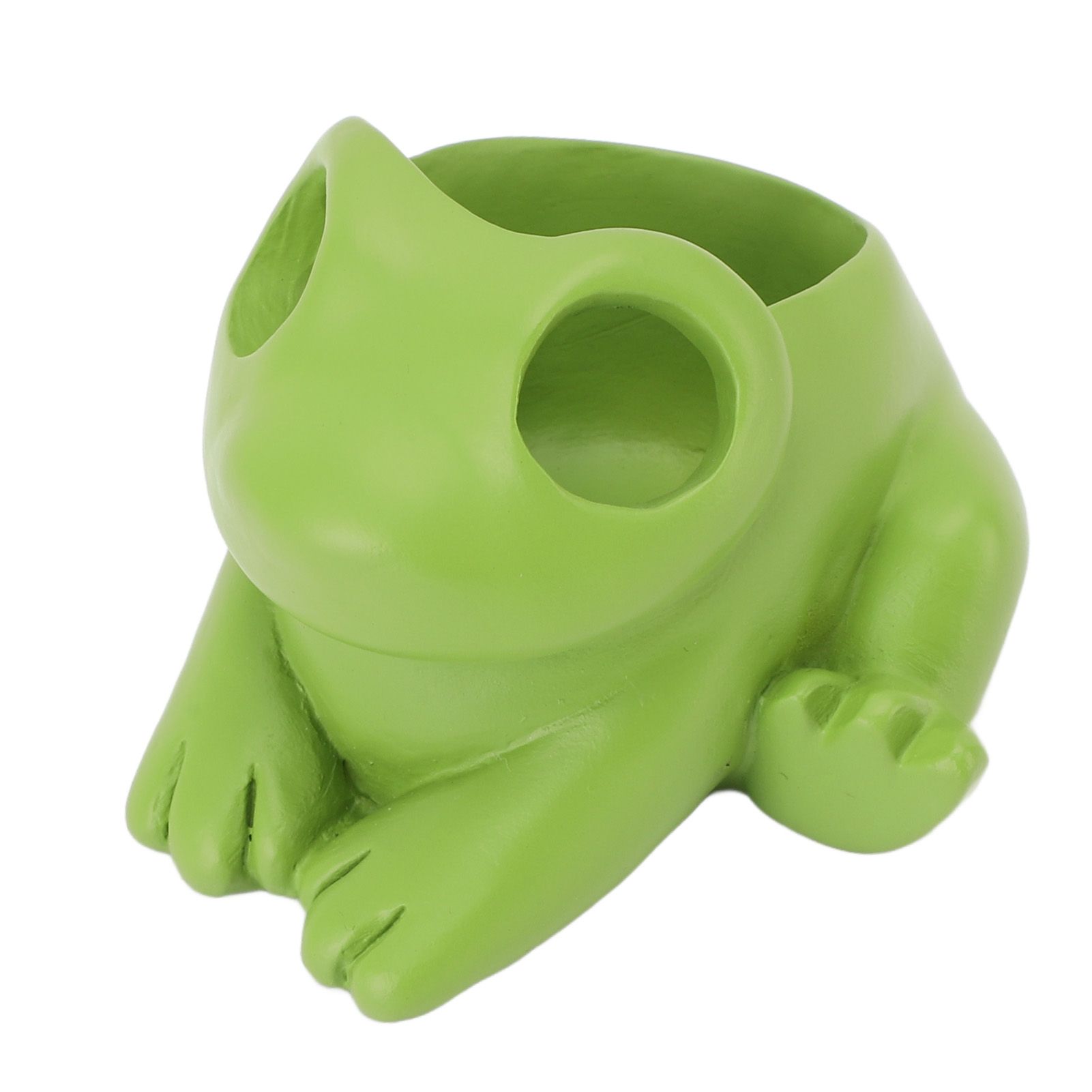 Frog Shape Candle Holder Resin Creative Funny Lovely Candlestick Holder for view 4