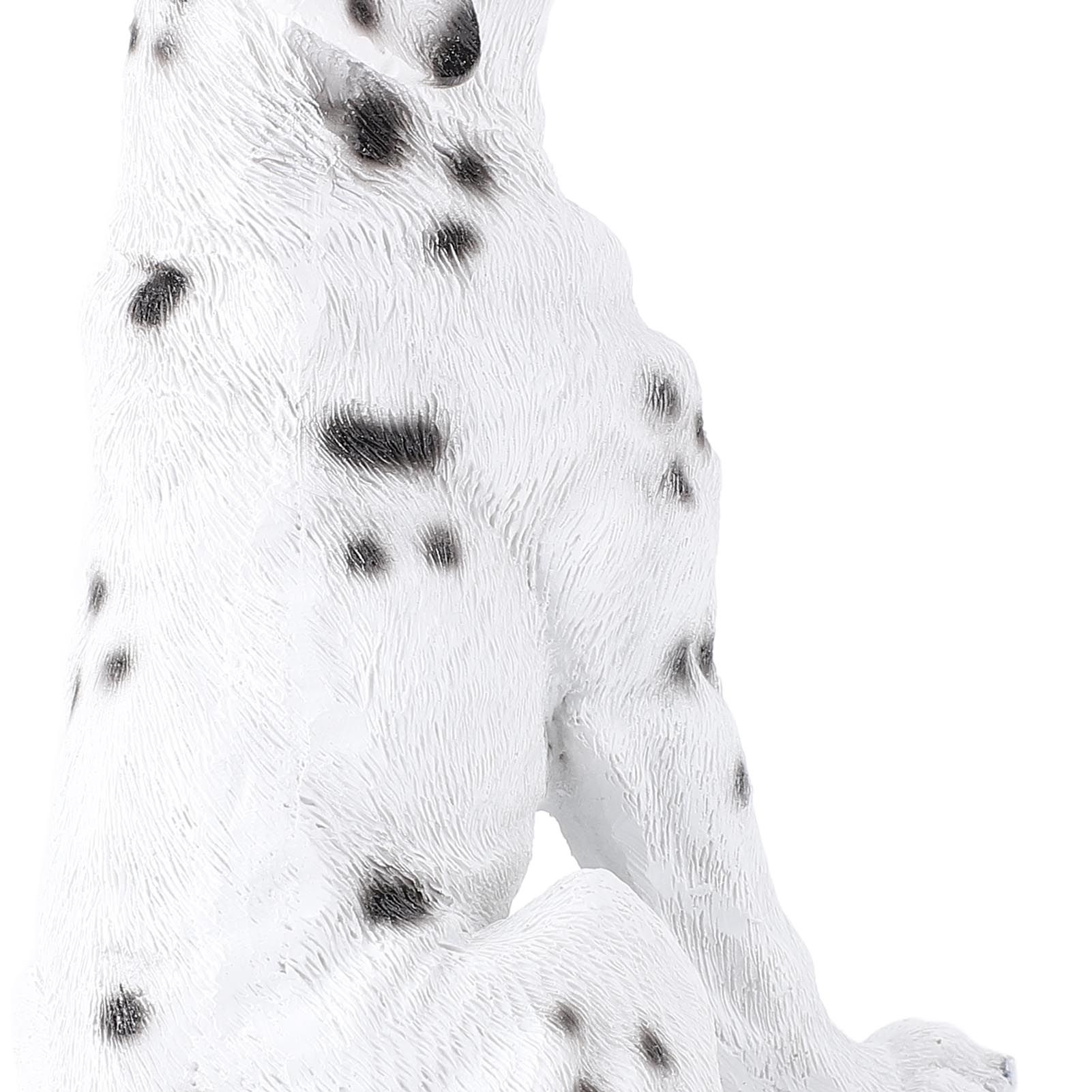 Dog Statue Resin Cute Look Waterproofing Anti Fade Lifelike Appearance Puppy view 2