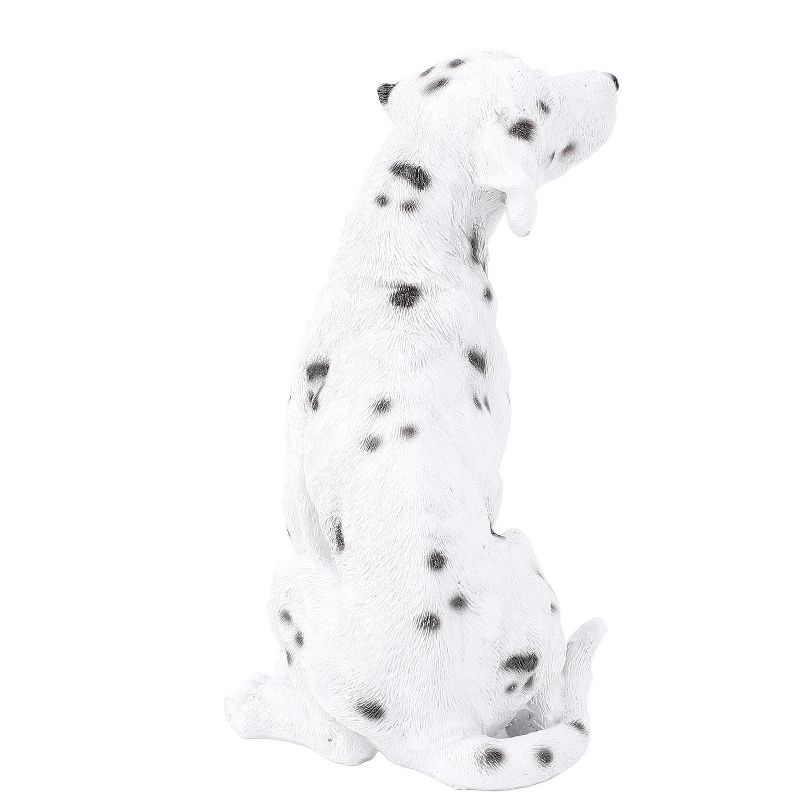 Dog Statue Resin Cute Look Waterproofing Anti Fade Lifelike Appearance Puppy view 9