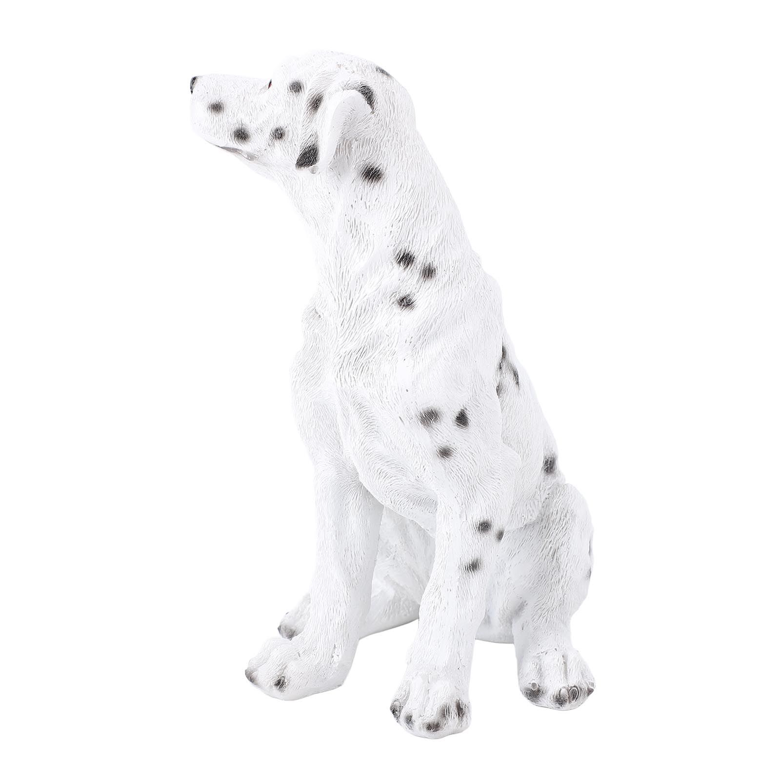 Dog Statue Resin Cute Look Waterproofing Anti Fade Lifelike Appearance Puppy view 12