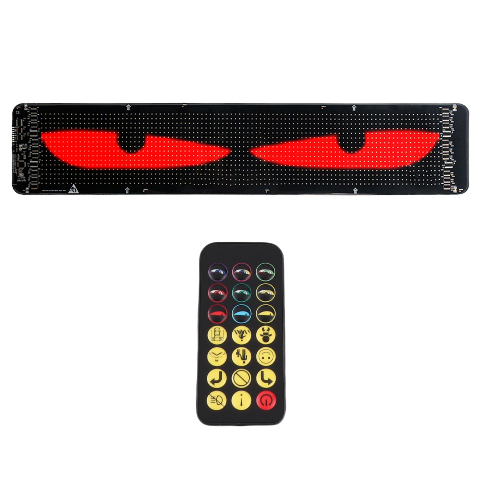 DIY Eyes Light for Windshield with Remote and APP Control BT Connect view 4