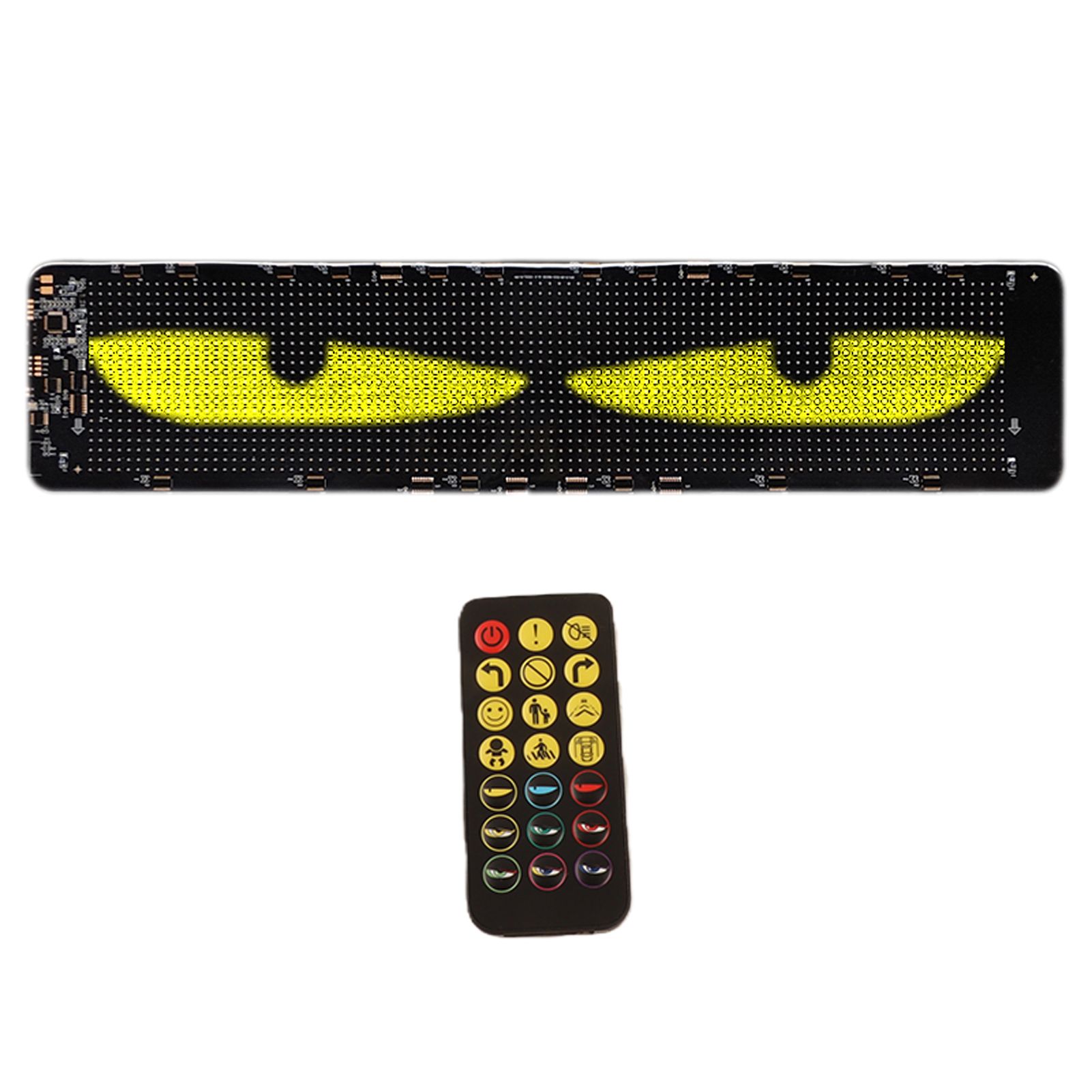 DIY Eyes Light for Windshield with Remote and APP Control BT Connect — image 1