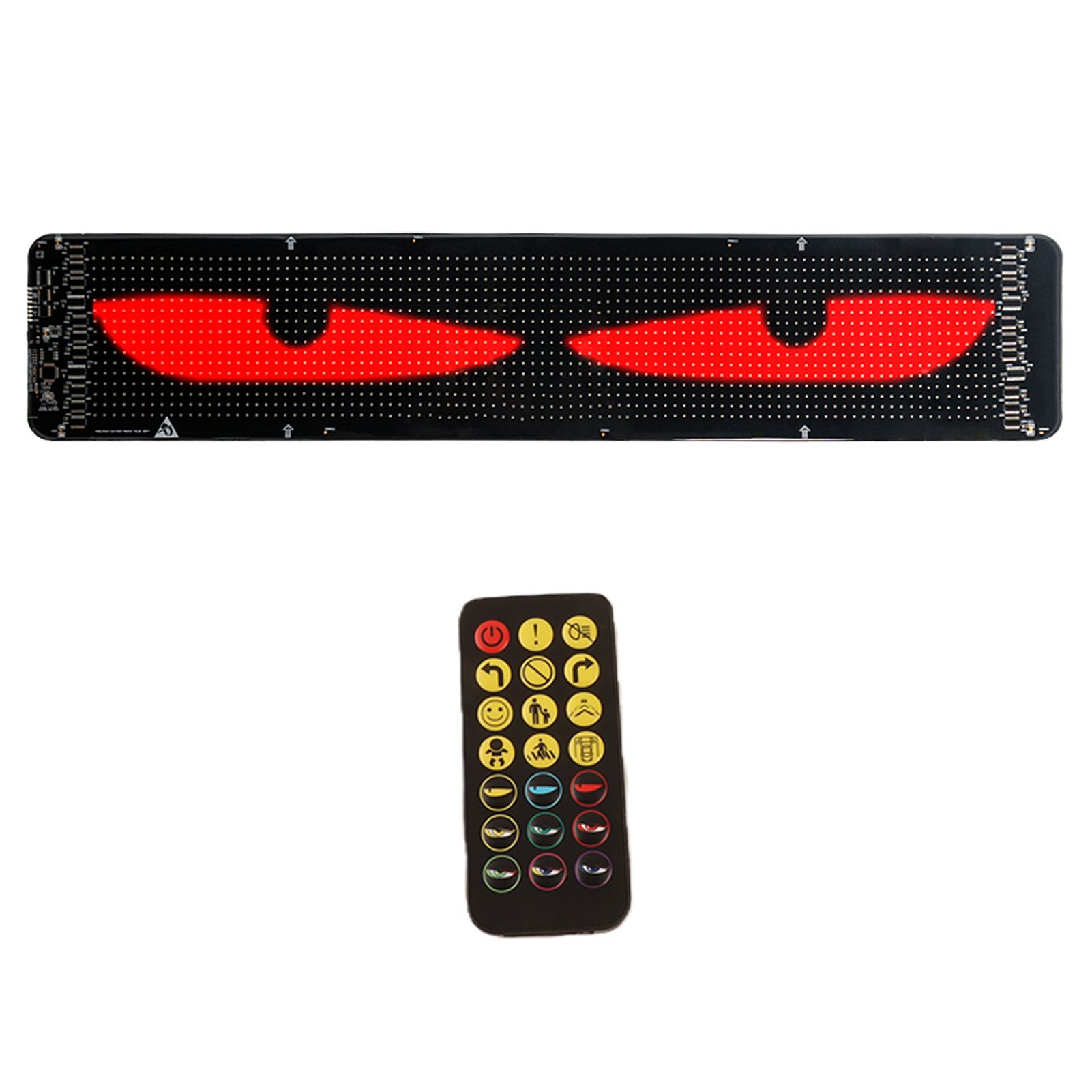 DIY Eyes Light for Windshield with Remote and APP Control BT Connect view 7