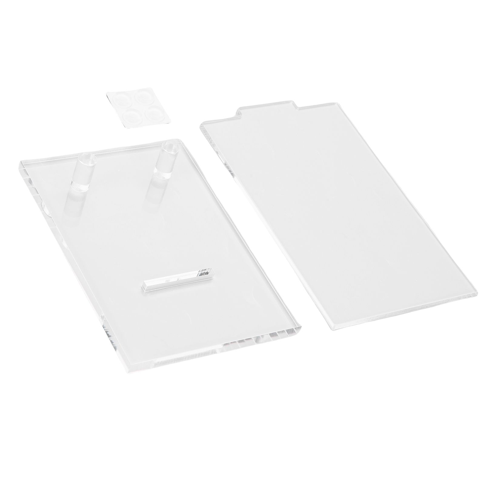 Acrylic Book Display Stand Holder Transparent Picture Frame Stand for Home view 2