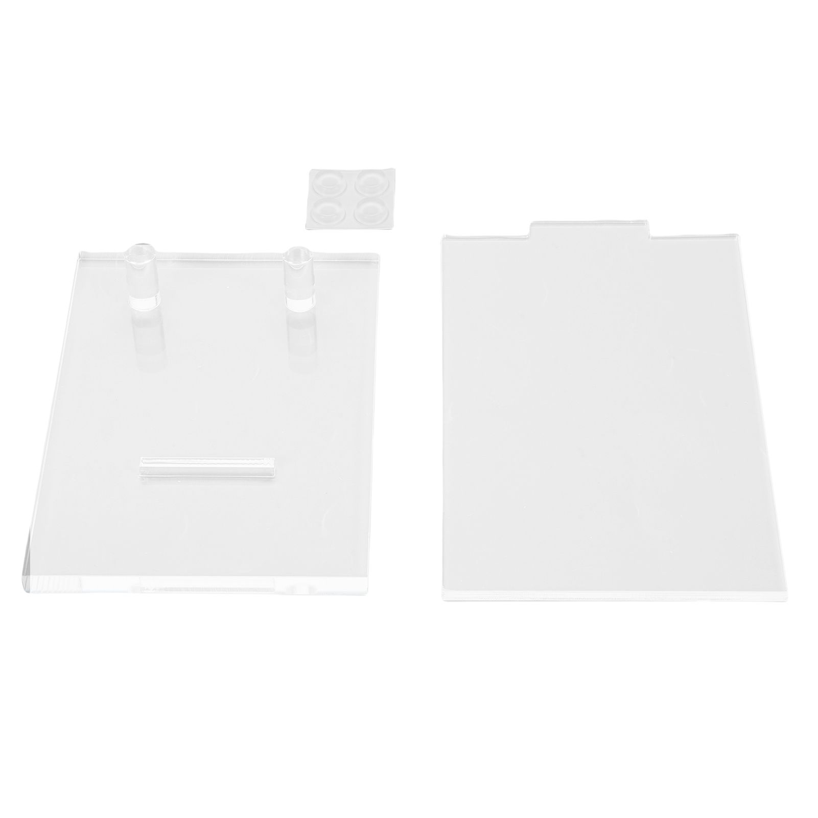 Acrylic Book Display Stand Holder Transparent Picture Frame Stand for Home view 3