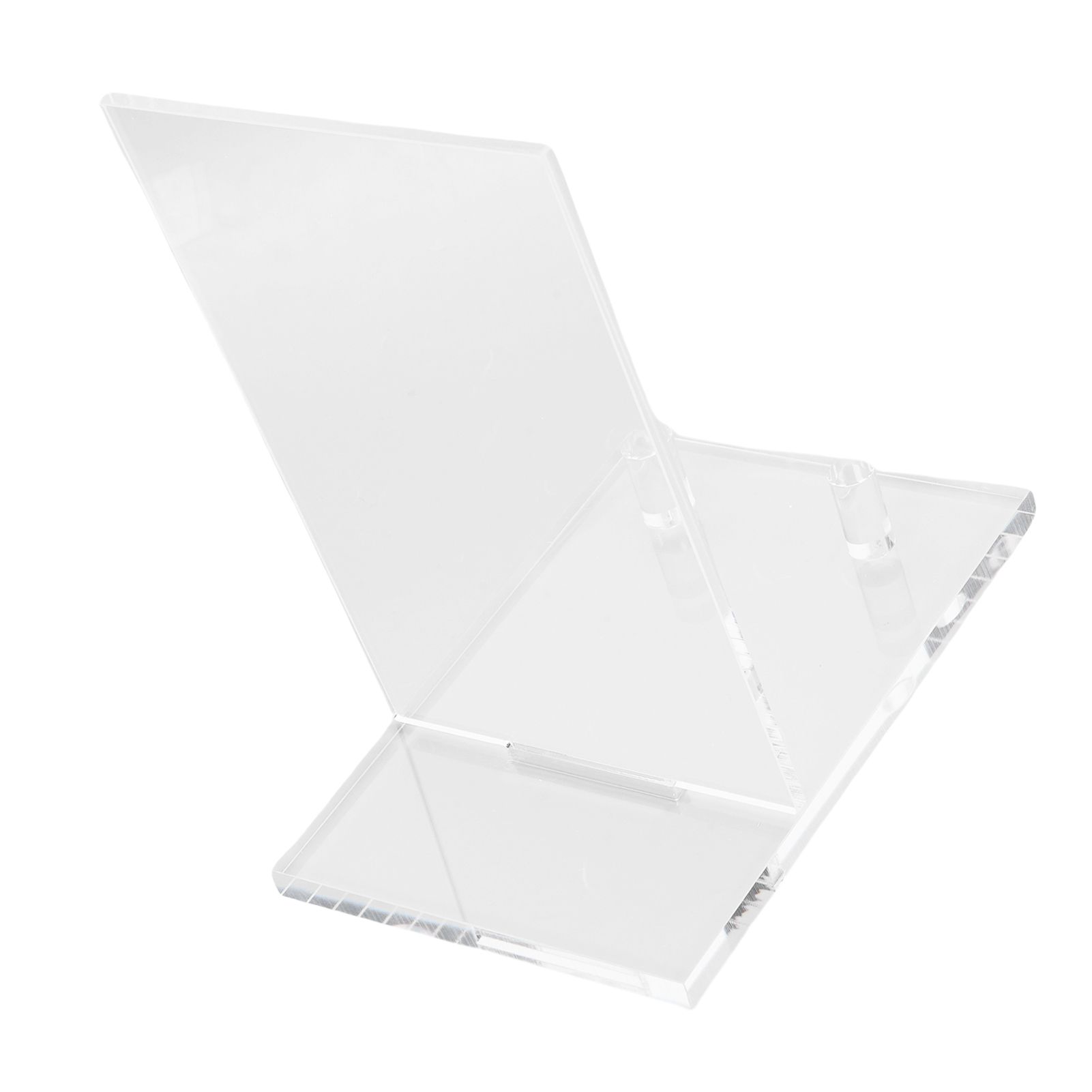Acrylic Book Display Stand Holder Transparent Picture Frame Stand for Home view 10