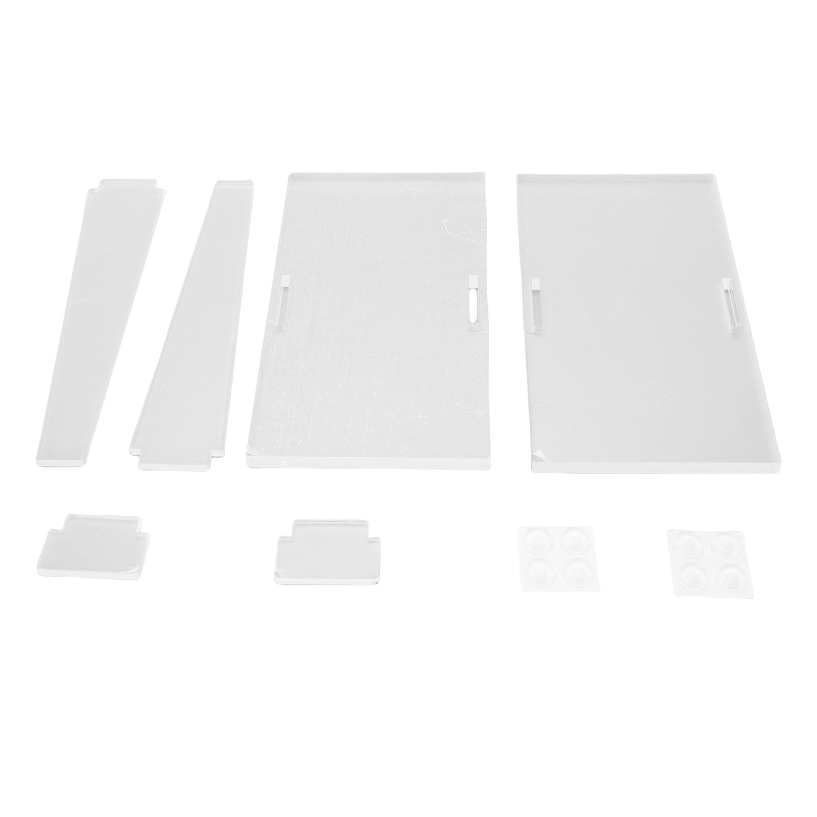 2 Sets Acrylic Easel Stand Multifunctional Stylish Look Compact Clear Picture view 4