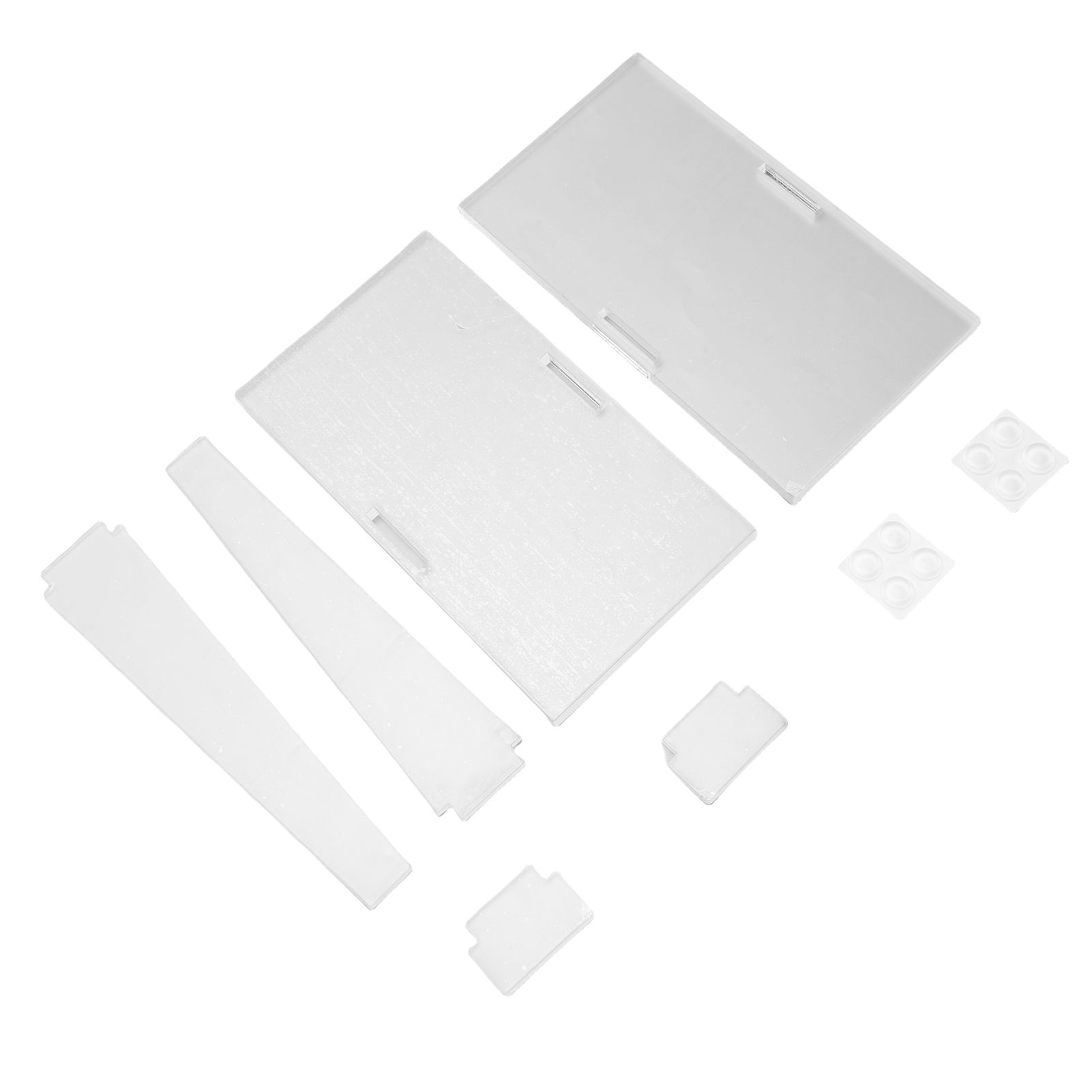 2 Sets Acrylic Easel Stand Multifunctional Stylish Look Compact Clear Picture view 6